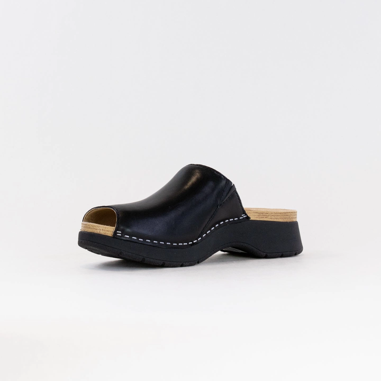 Dansko Ravyn Nappa (Women's) - Black Sandal Clasps