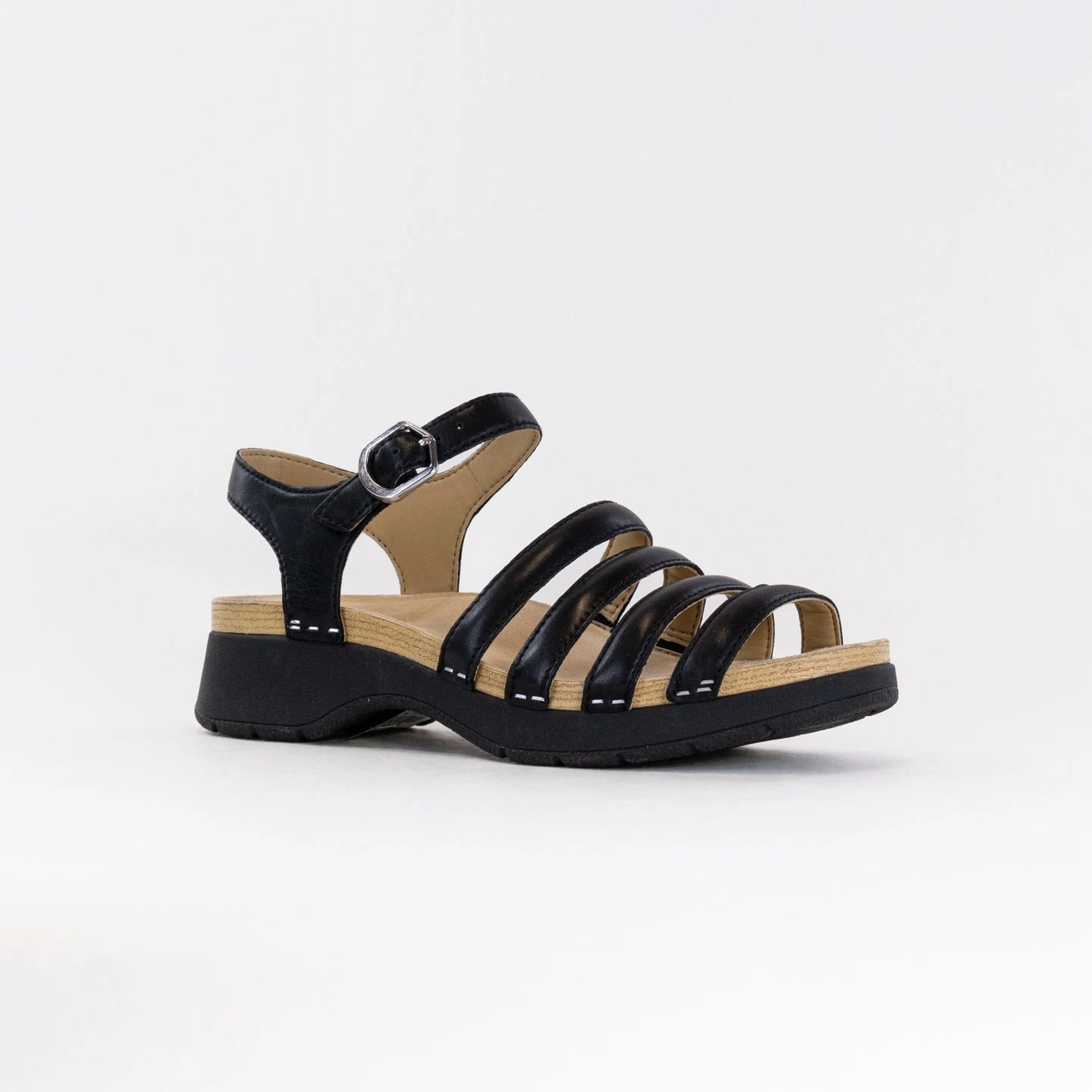 Dansko Roxie (Women's) - Black Functional Slip Resistant Grip