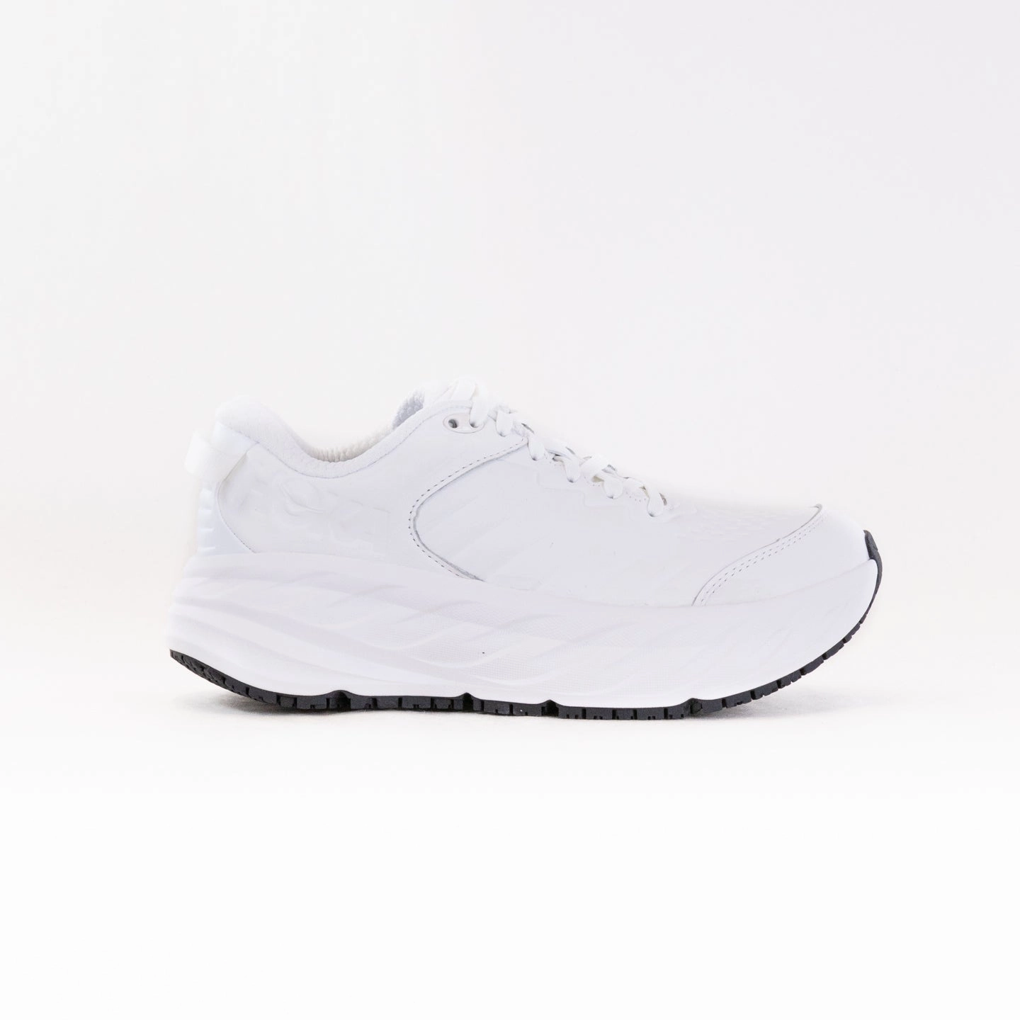 Technology-rich Hoka Bondi SR (Women's) - Frost/Frost