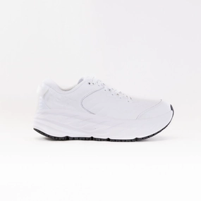 Hoka Bondi SR (Women's) - Frost/Frost Sand - Resistant running in a trail race shoes