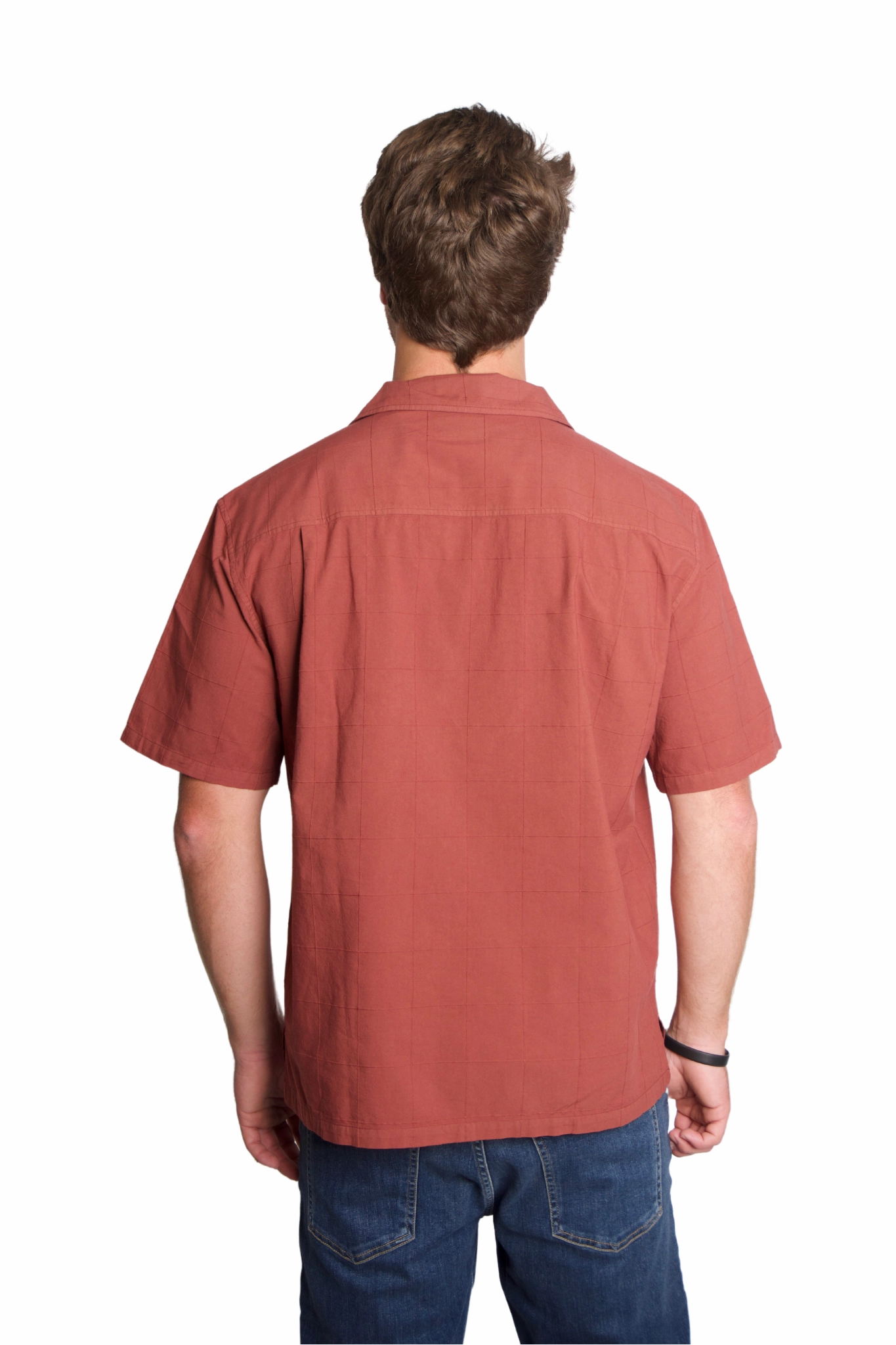 Director Cotton Shirt Sporty Appeal Layered Collar