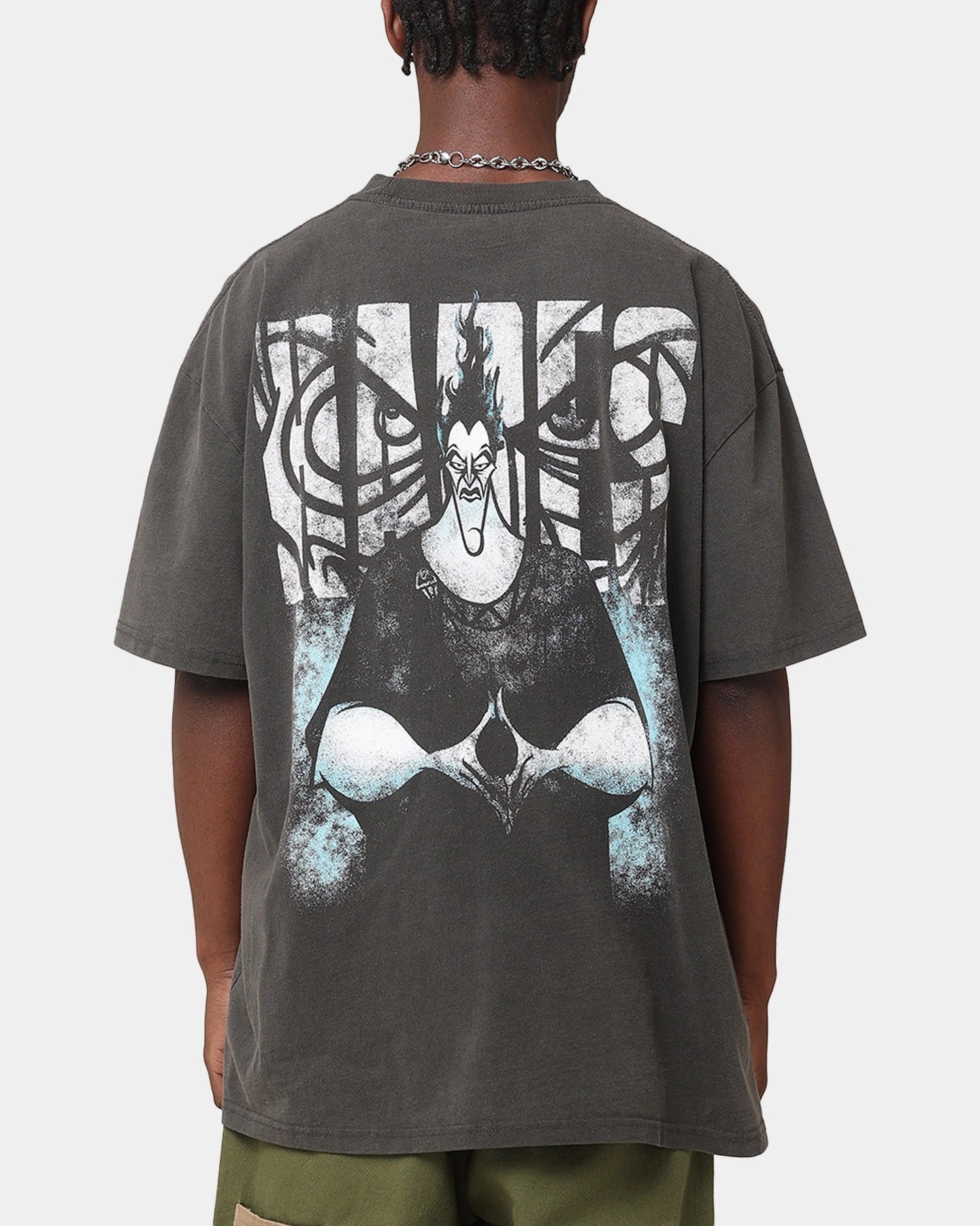 American Thrift Disney Hercules Hades Heavyweight T-Shirt Black Wash Hot Weather Ventilated Side Panels