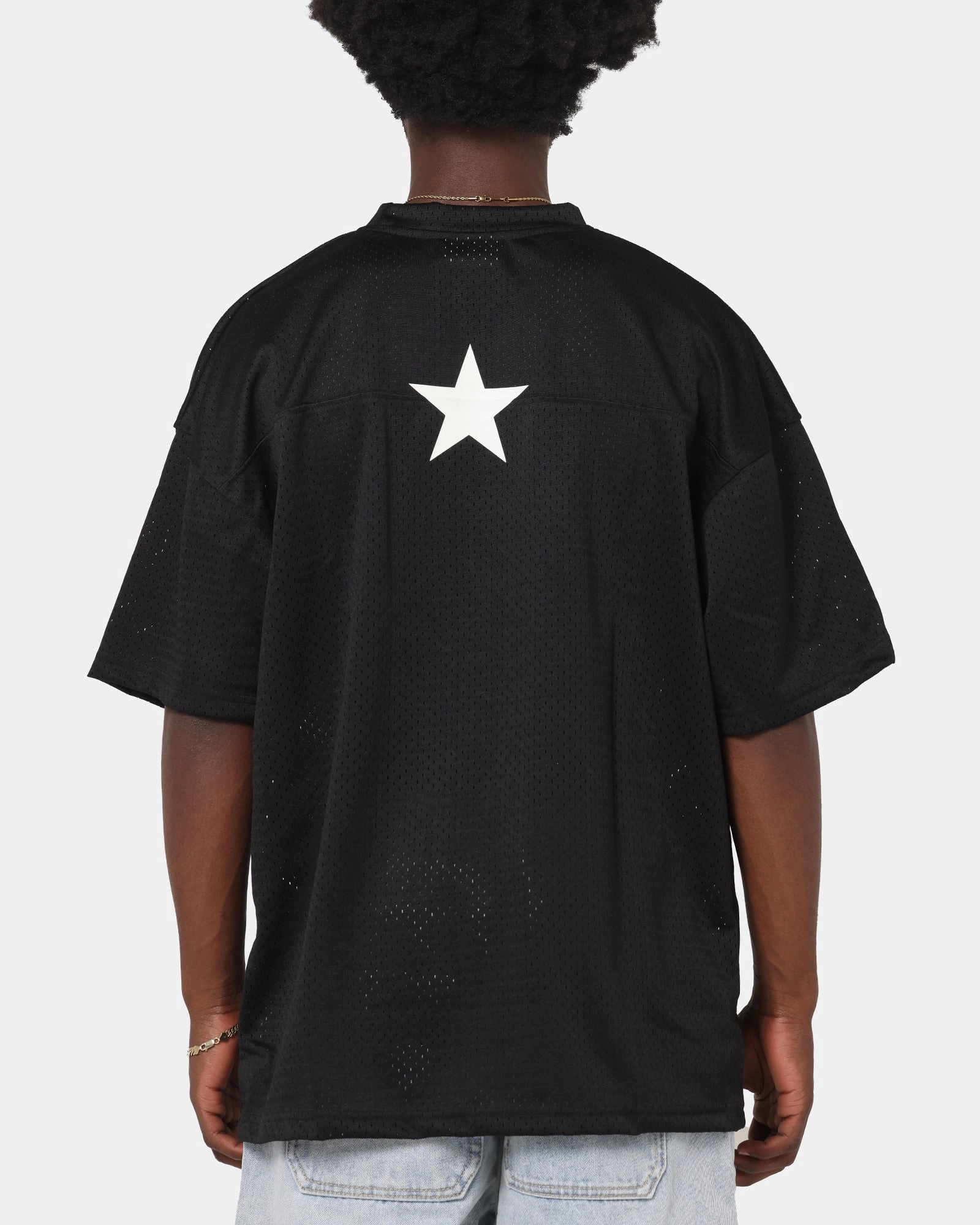 Carre Star Academy Mesh T-Shirt Black Microfiber Technology Tactile Soft Texture