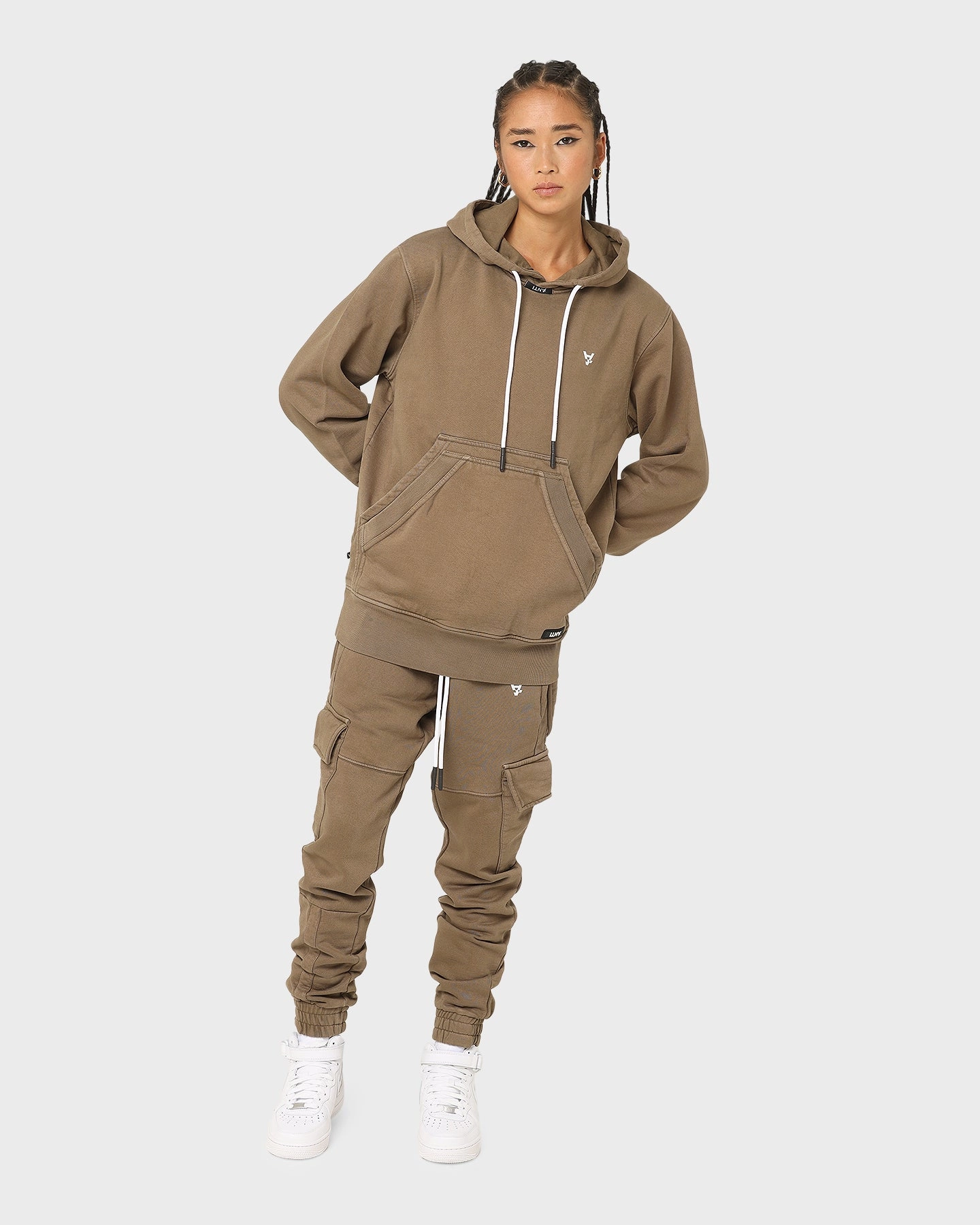 Flatlock Stitching Technique The Anti Order Anti Essential Hoodie Vintage Brown