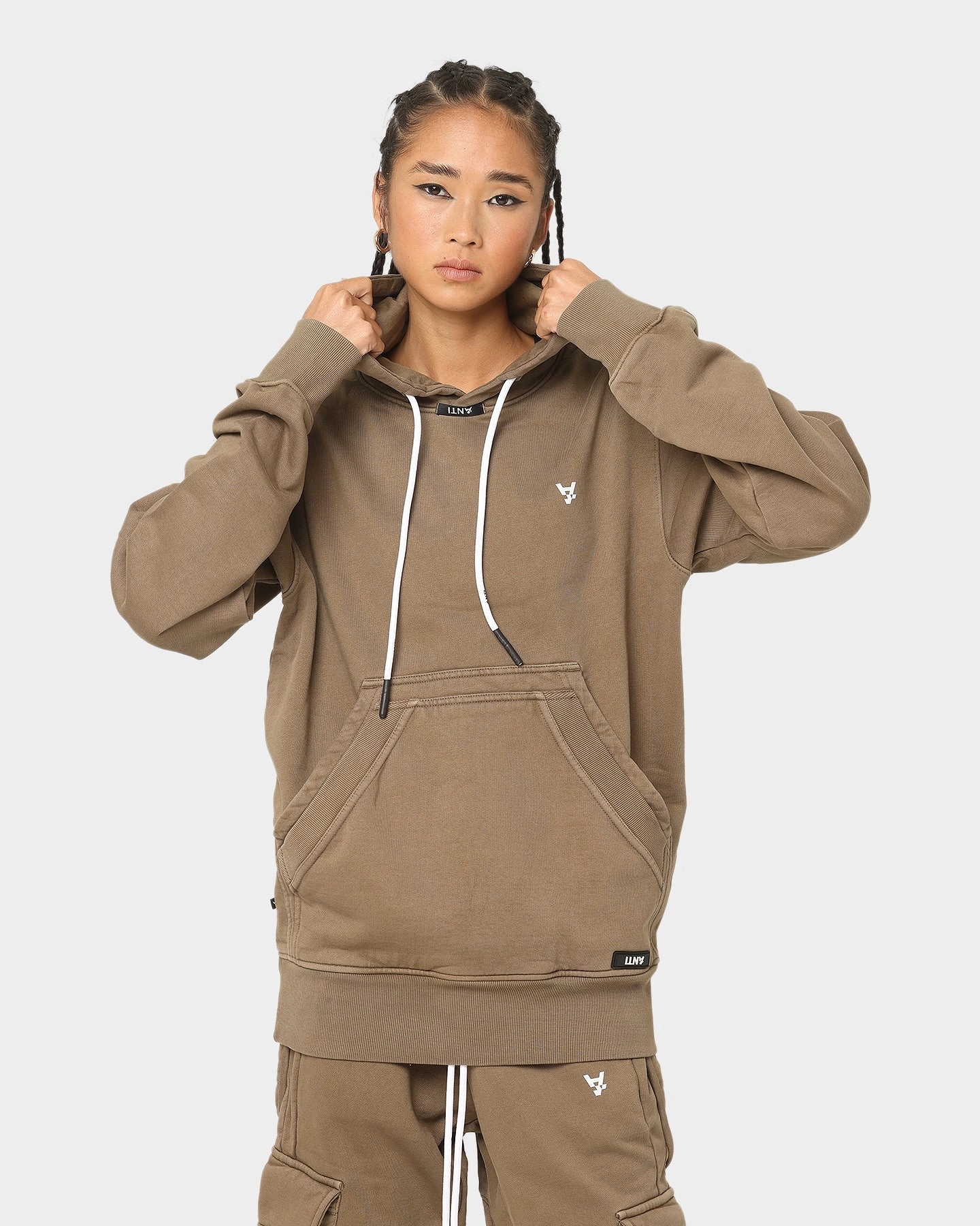 Fashionable Shirt The Anti Order Anti Essential Hoodie Vintage Brown