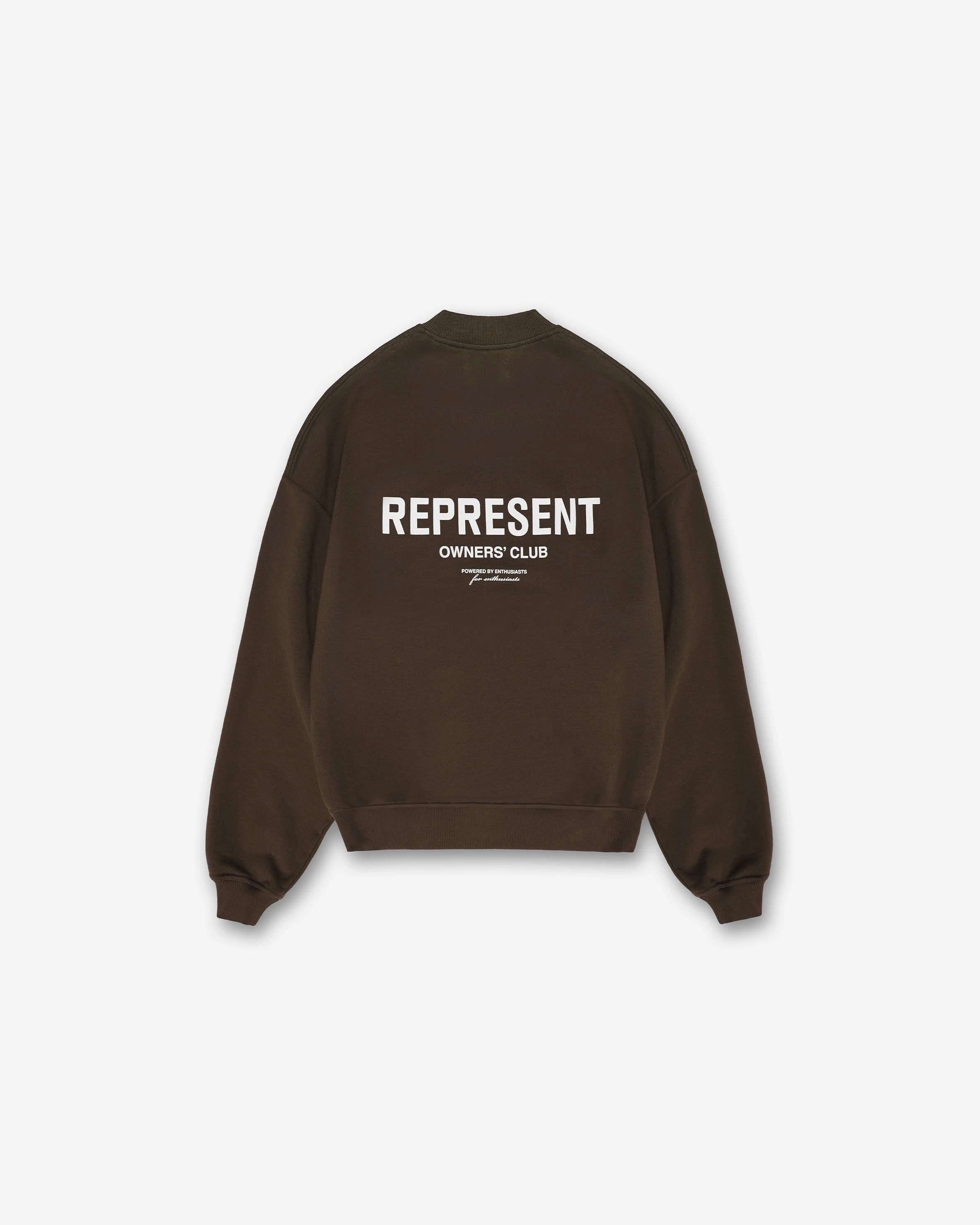 Weight Distribution Tech Daily Piece Represent Owners Club Sweater - Brown