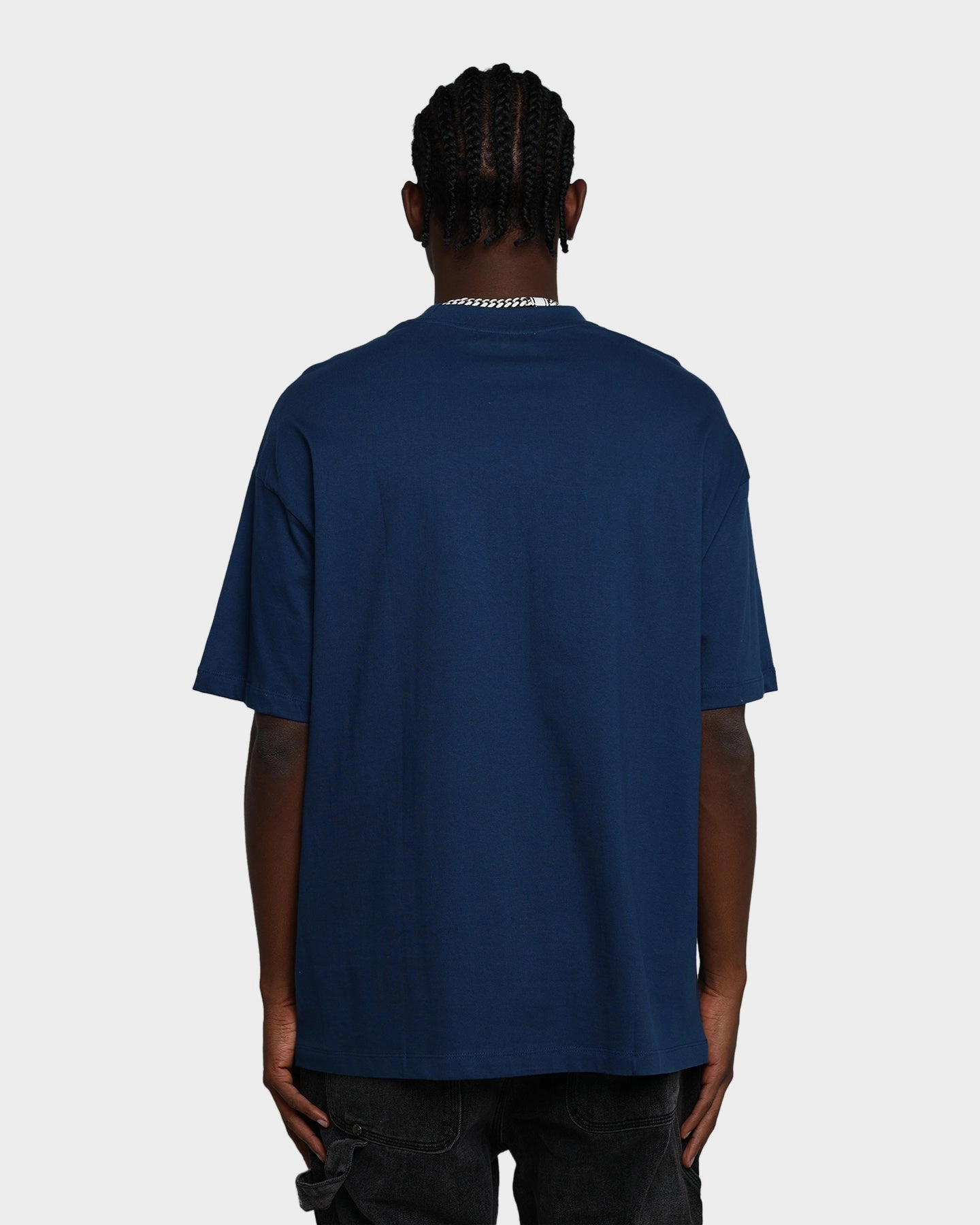 MNML Every Day II T-Shirt Navy FlexFoamInserts RawEdgedDesign