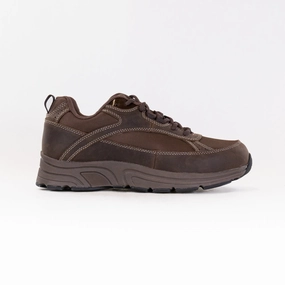 futuristic running option mesh upper shoes Drew Aaron (Men's) - Dark Brown