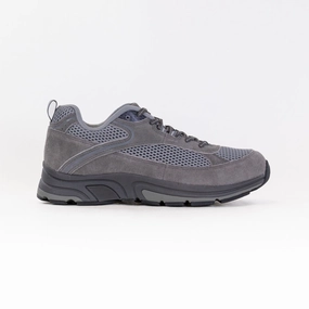 running shoes for 5K races team sports shoes Drew Aaron (Men's) - Grey Combo