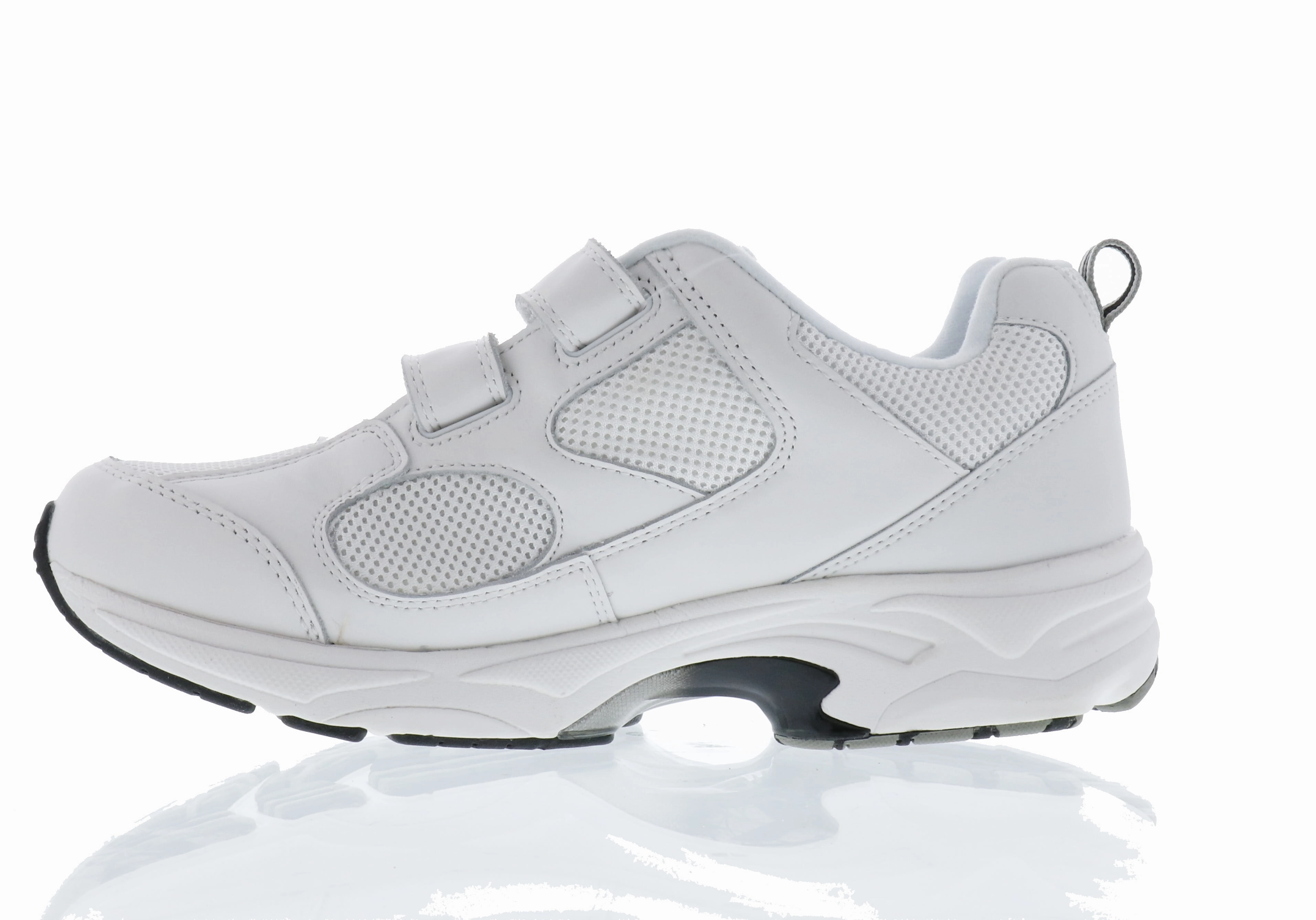 Drew Lightning II (Men's) - White Non Restrictive Toe Box Subtle patterns