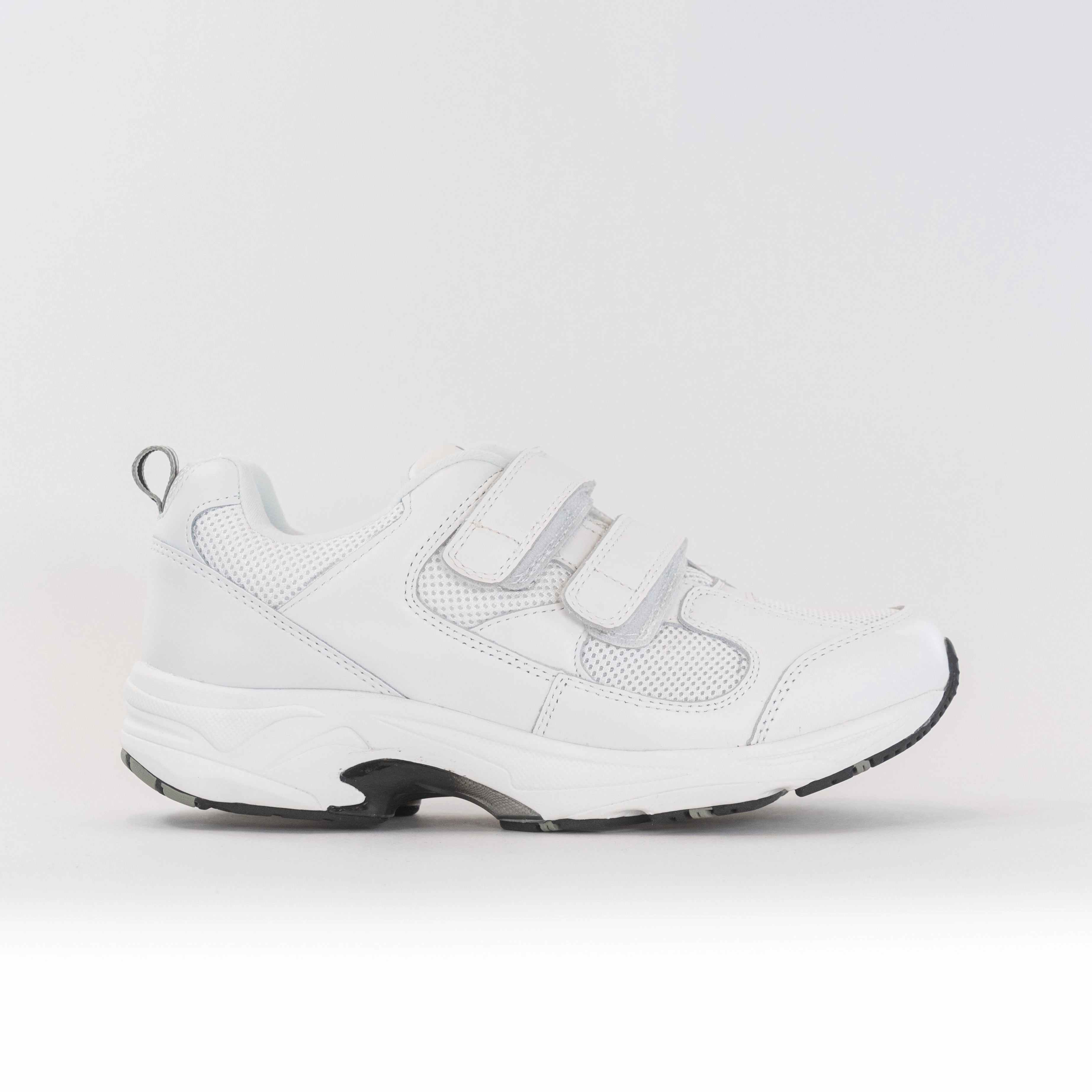 Drew Lightning II (Men's) - White adult style Shock Absorption Core