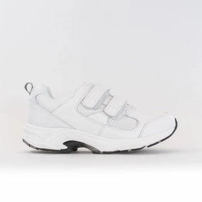 Drew Lightning II (Men's) - White adult style Shock Absorption Core