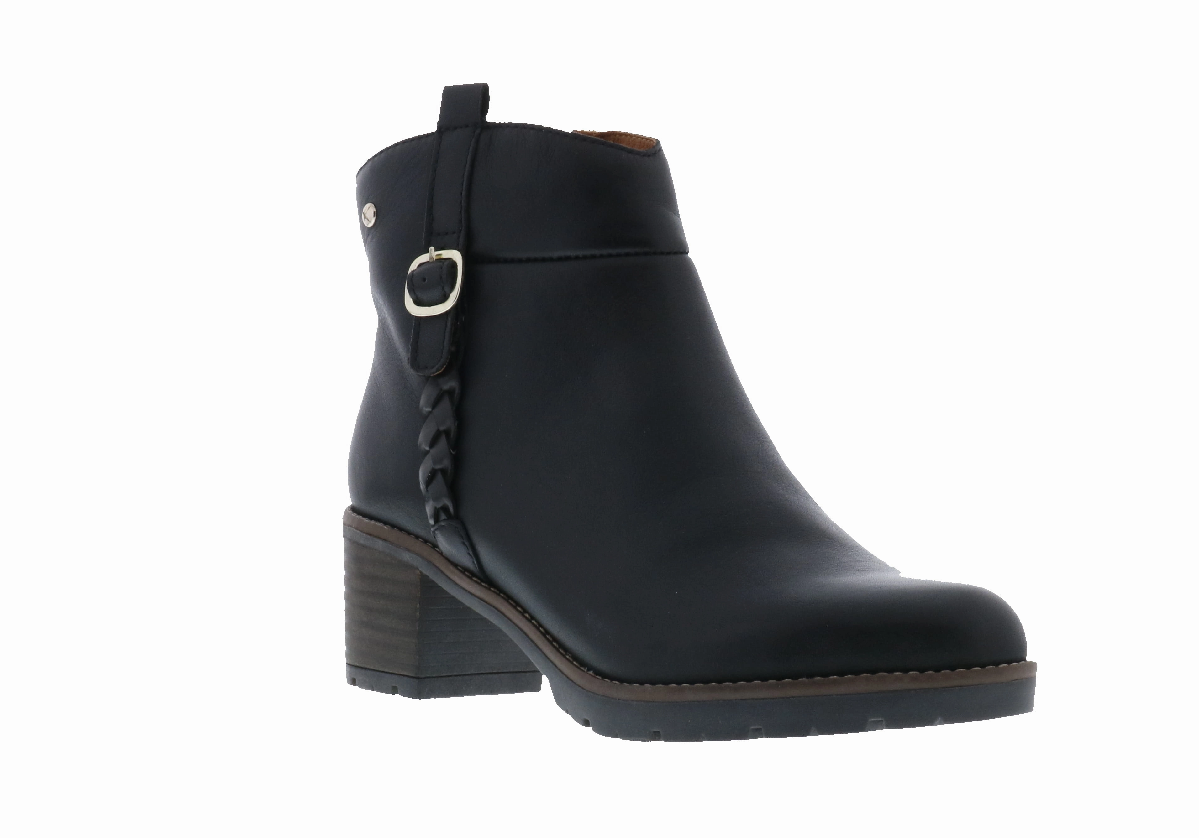 Pikolinos Llanes leather ankle boots (Women's) - Black Fashionable Look