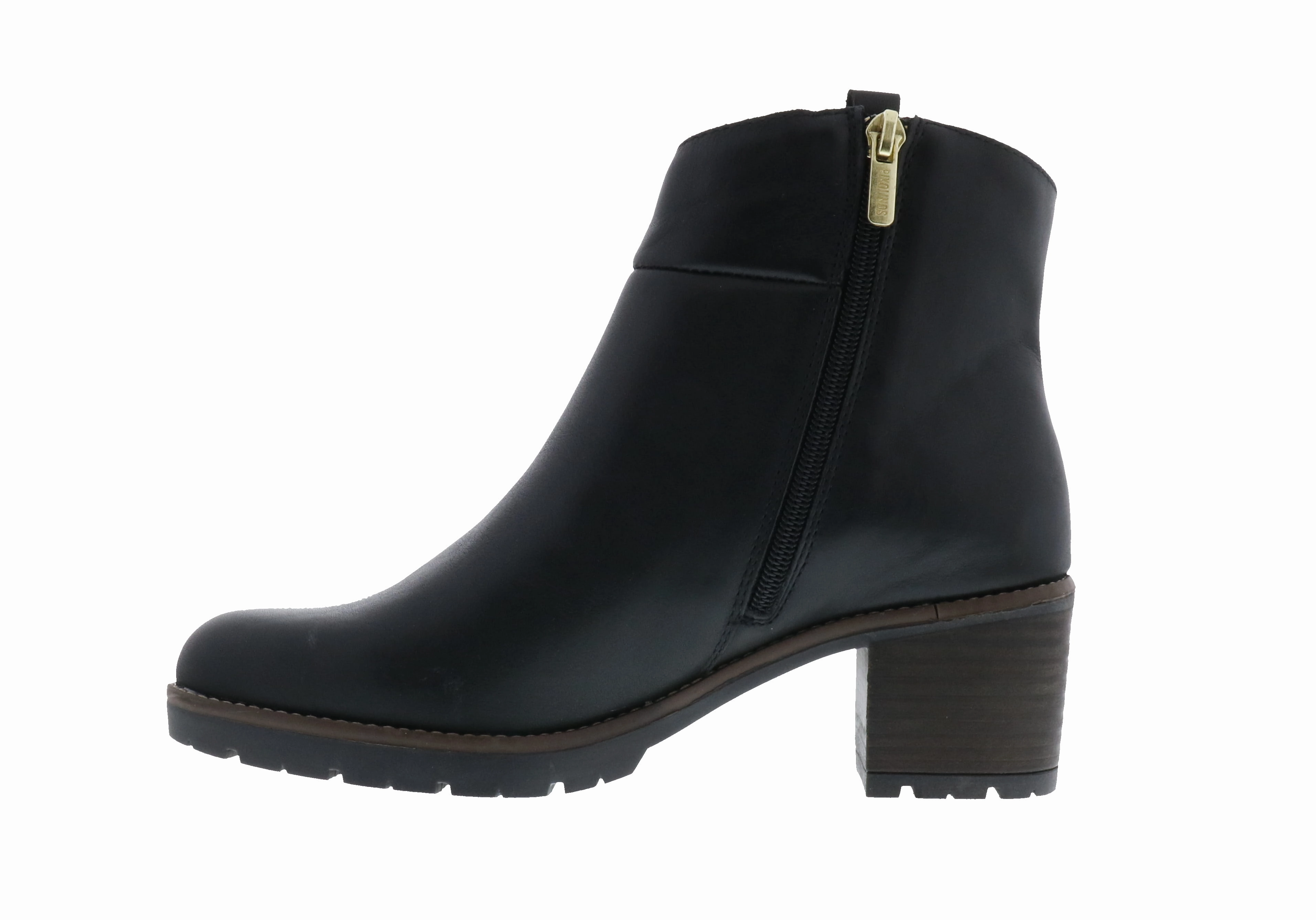 Kid Fun Pikolinos Llanes leather ankle boots (Women's) - Black