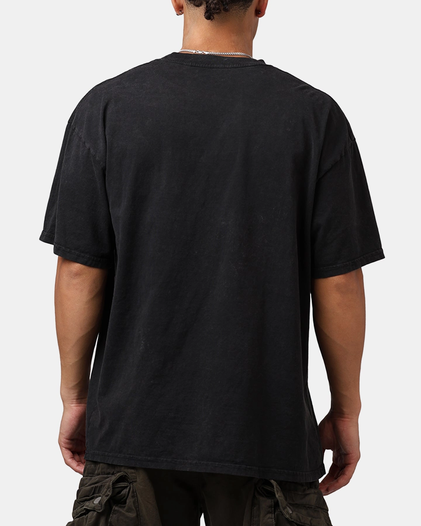 Reinforced Seam Technique UFC By Culture Kings Jiri Prochazka Vintage T-Shirt Black Acidwash