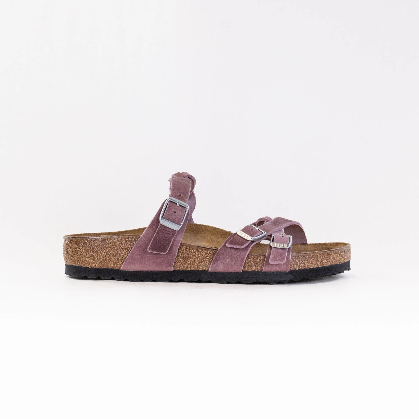 Chic Comfortable Perfect Walking Birkenstock Franca Braided (Women's) - Lavender Oiled Leather