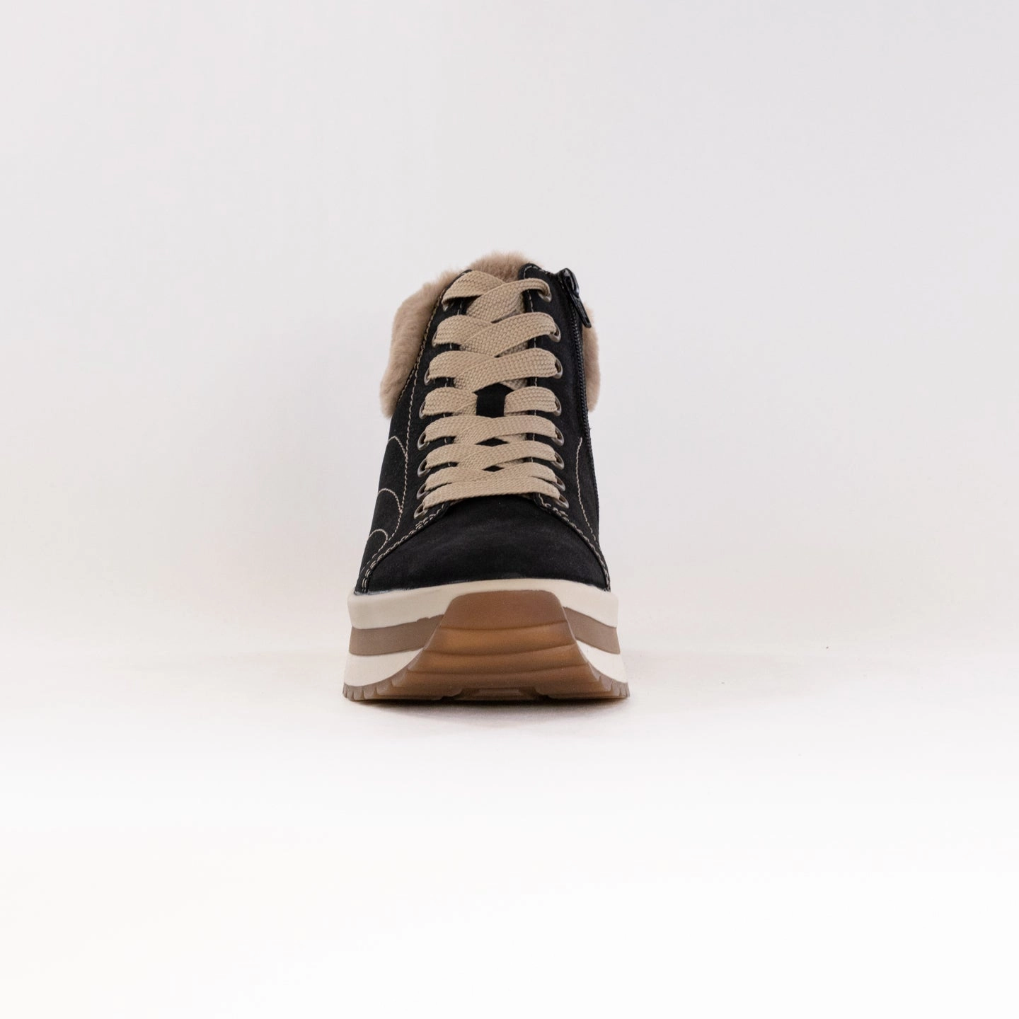 Anti Slip Sole Sharp Look Rieker W0961-01 (Women's) - Black