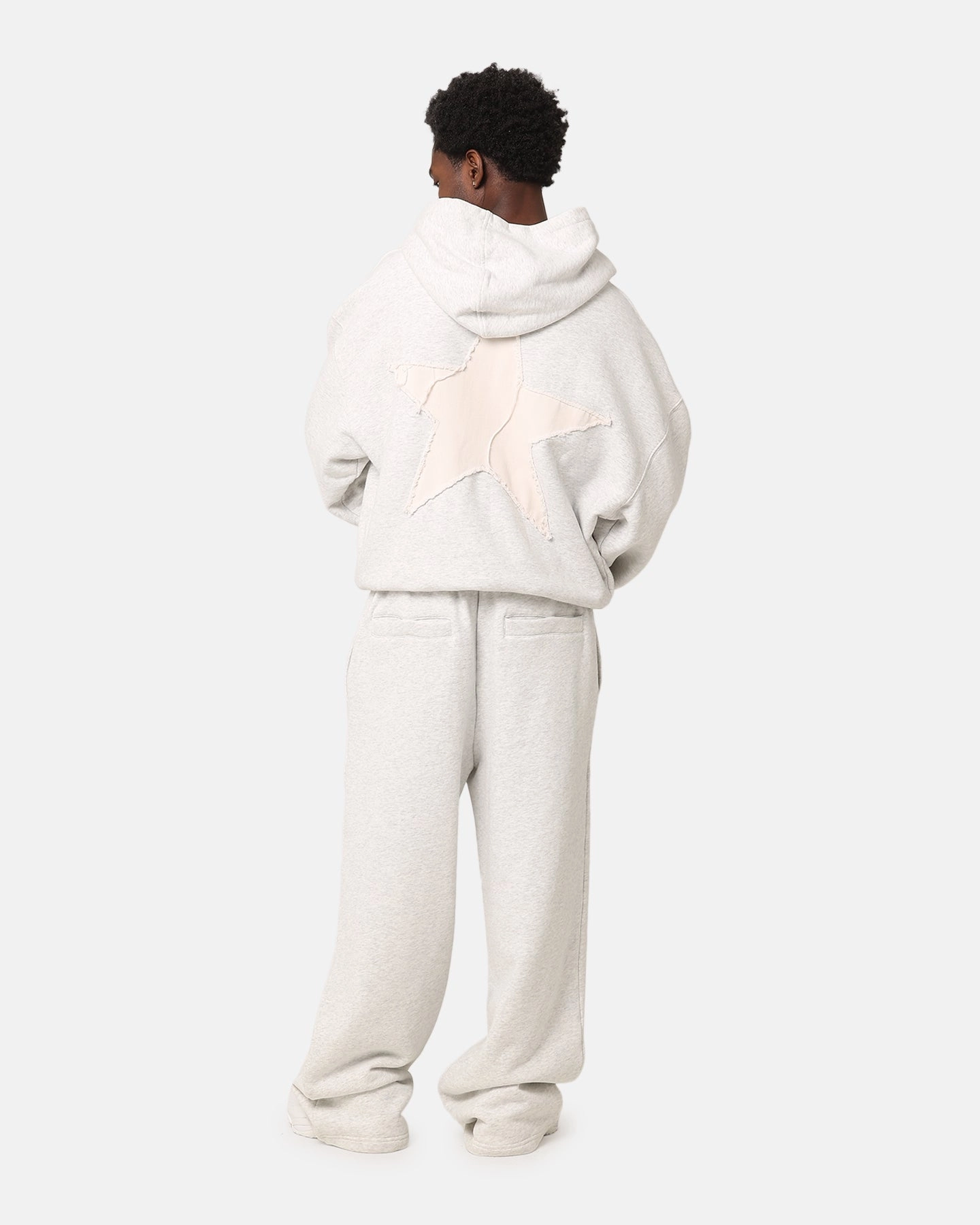 Loiter College Dropout Hoodie Light Marle Ribbed Trims ReinforcedArmholes