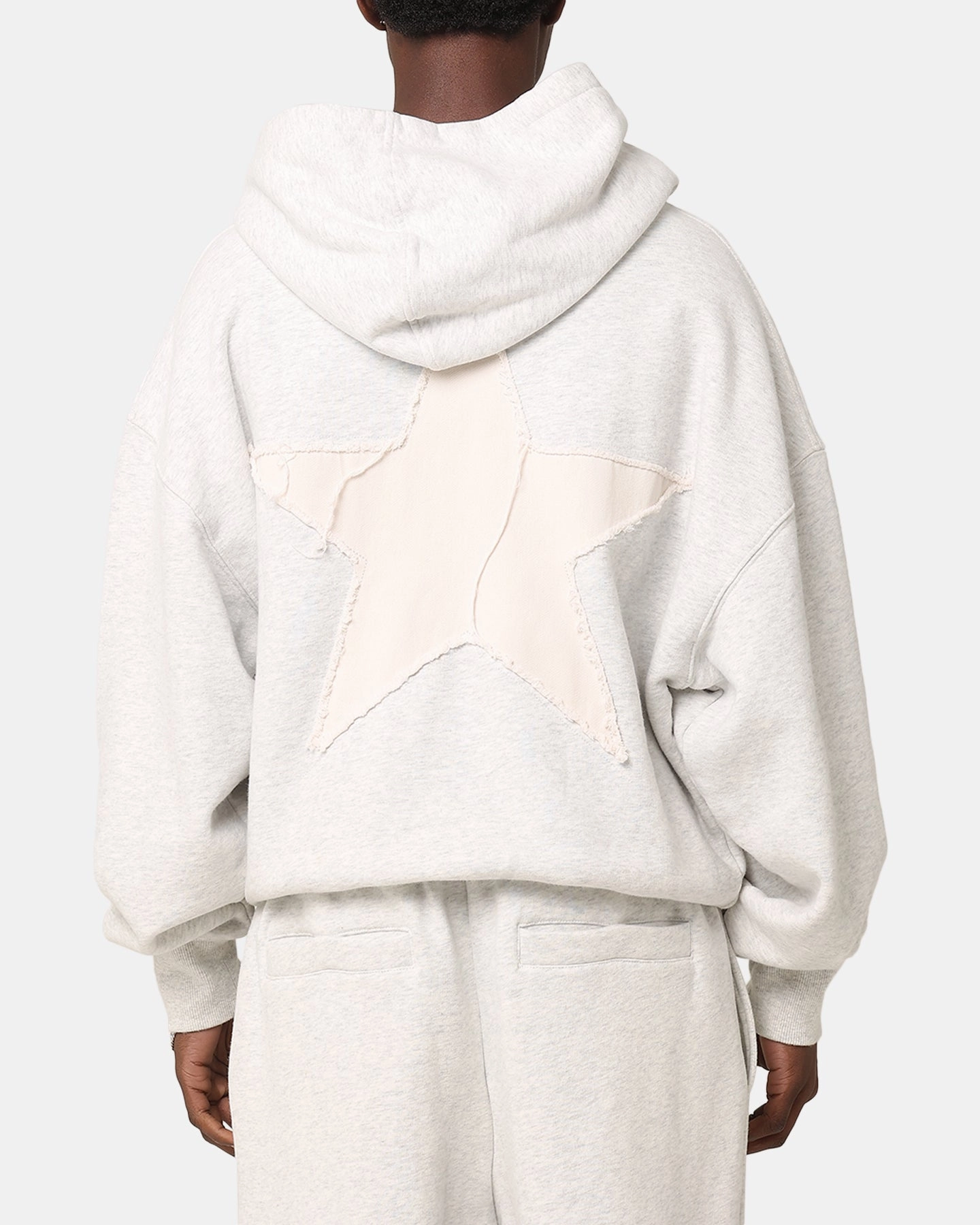 Loiter College Dropout Hoodie Light Marle Retro design