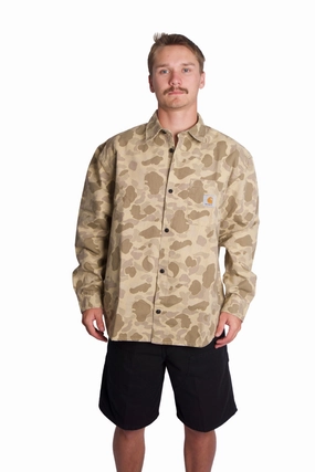 Duck Shirt in Desert Camo First Date City Exploration