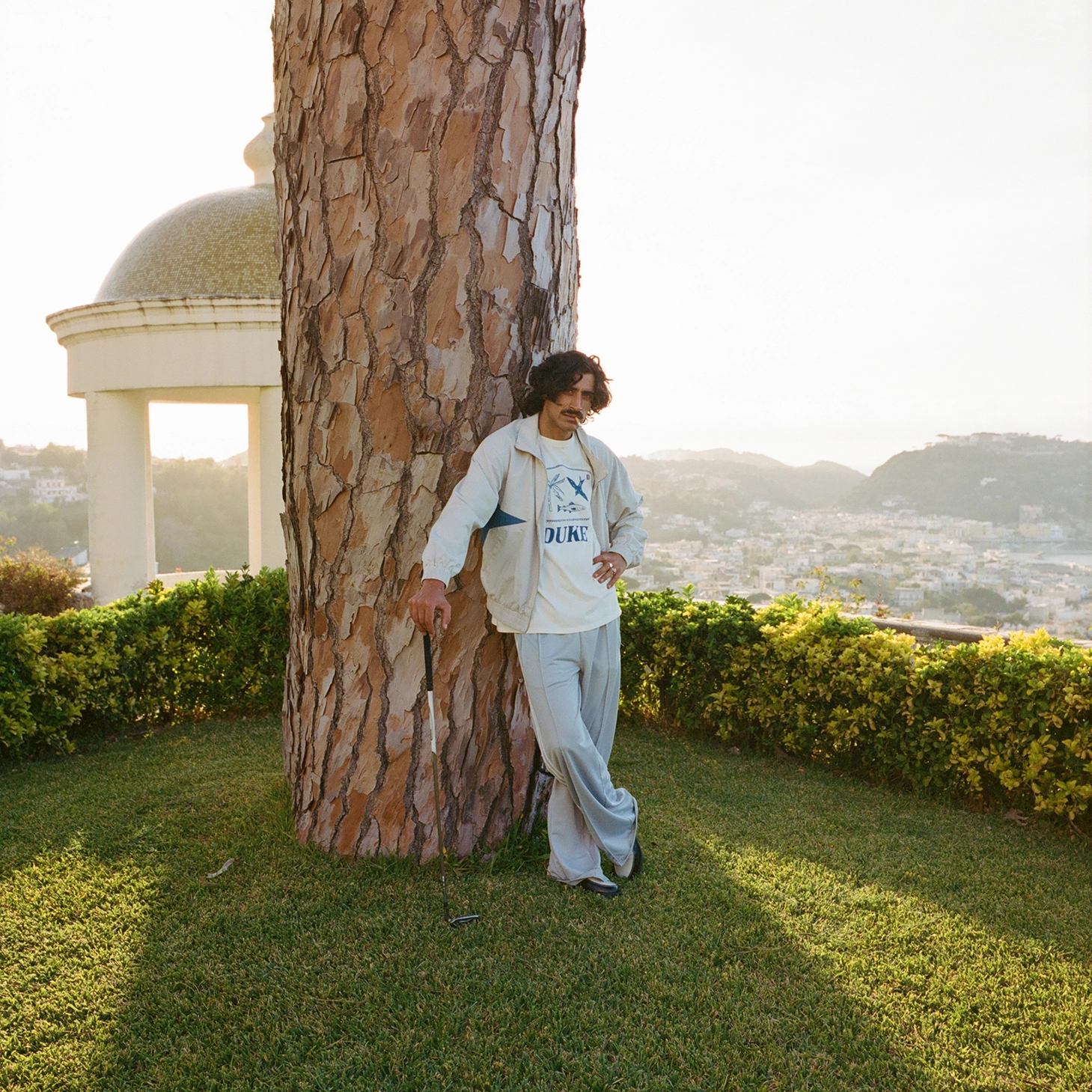 Comfort Stretch Fit Duke Holiday Tarot Vintage White T-Shirt