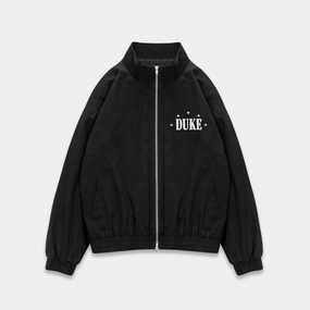 Flexible Comfort Duke Plus Black Track Jacket