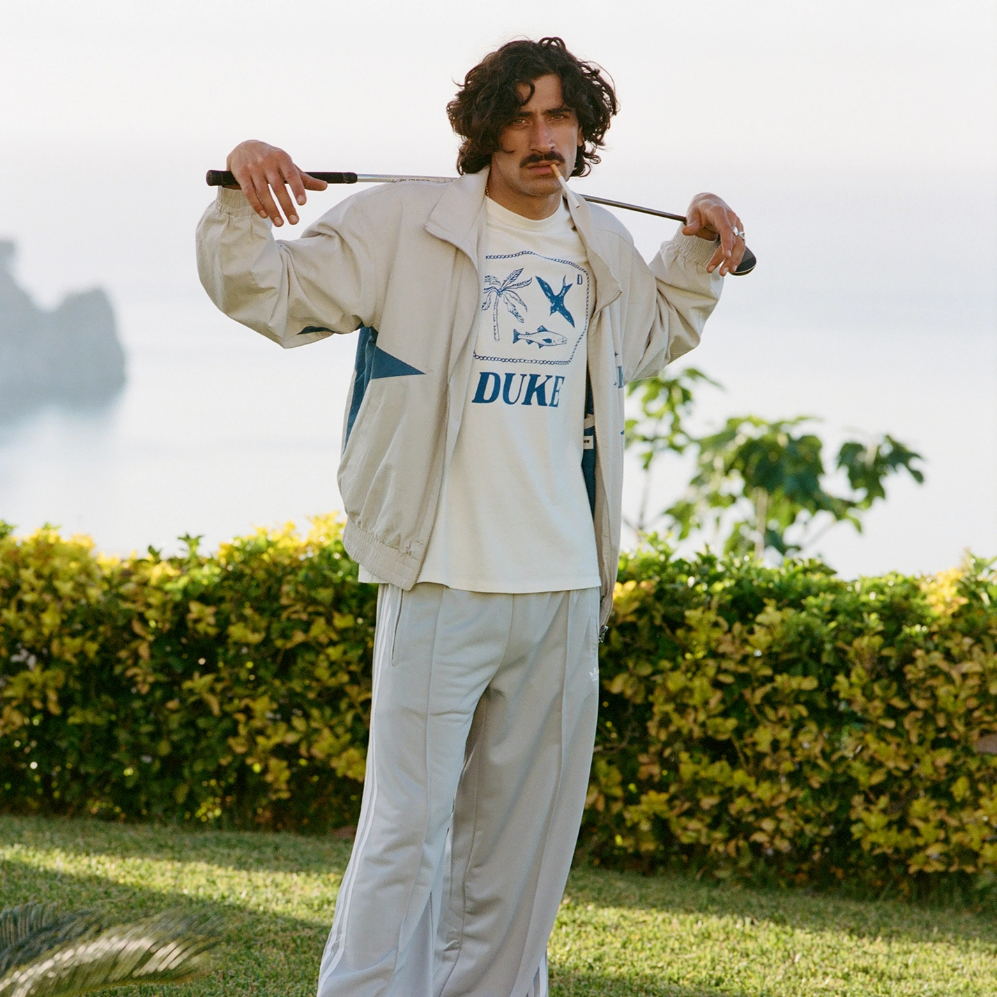 Dynamic flex Duke Plus Grey   Blue Track Jacket