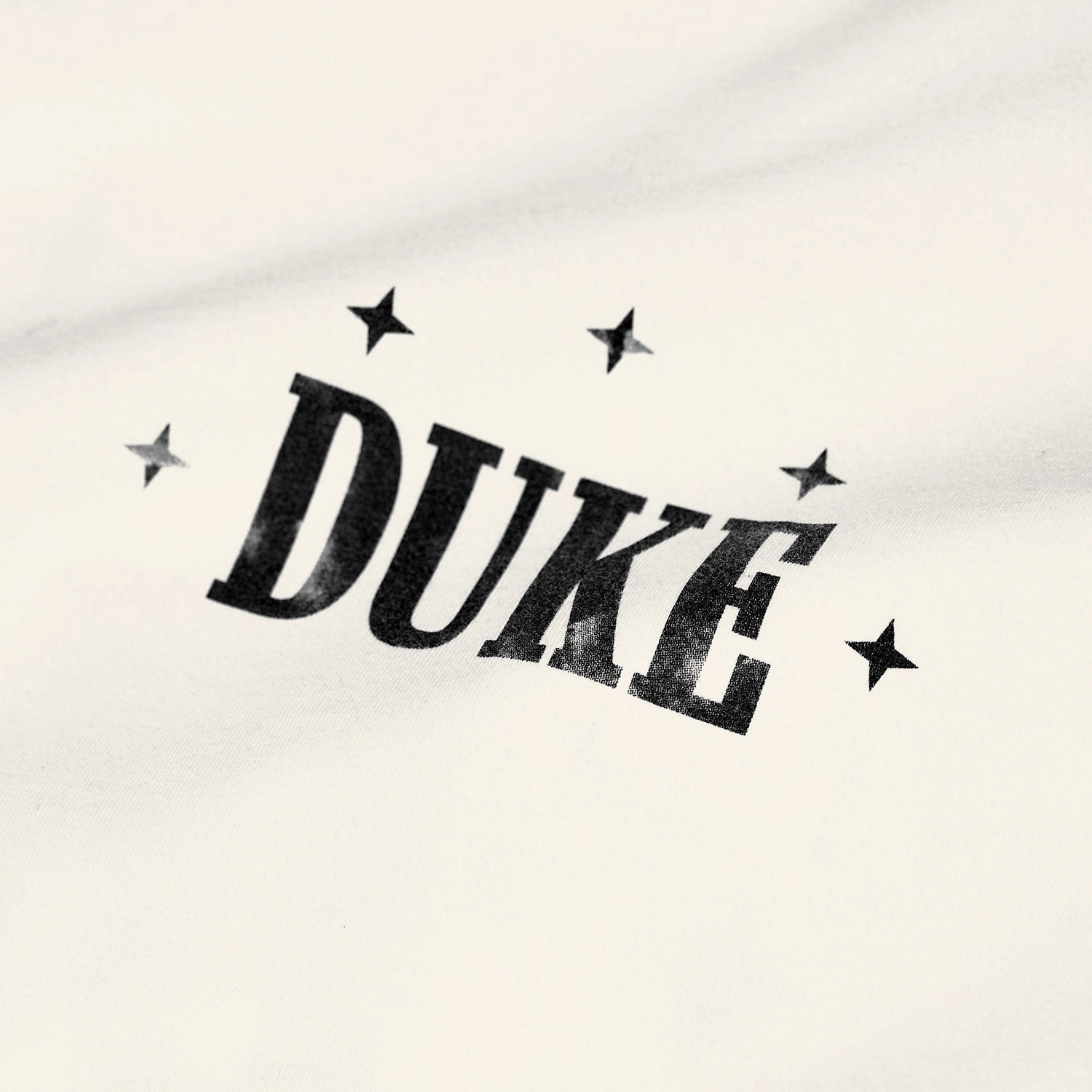Duke Plus Vintage White T-Shirt Fashion Essential Outdoor Outfit Style