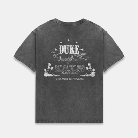 color blocking Structured silhouette Duke Poolside Story Washed Grey T-Shirt