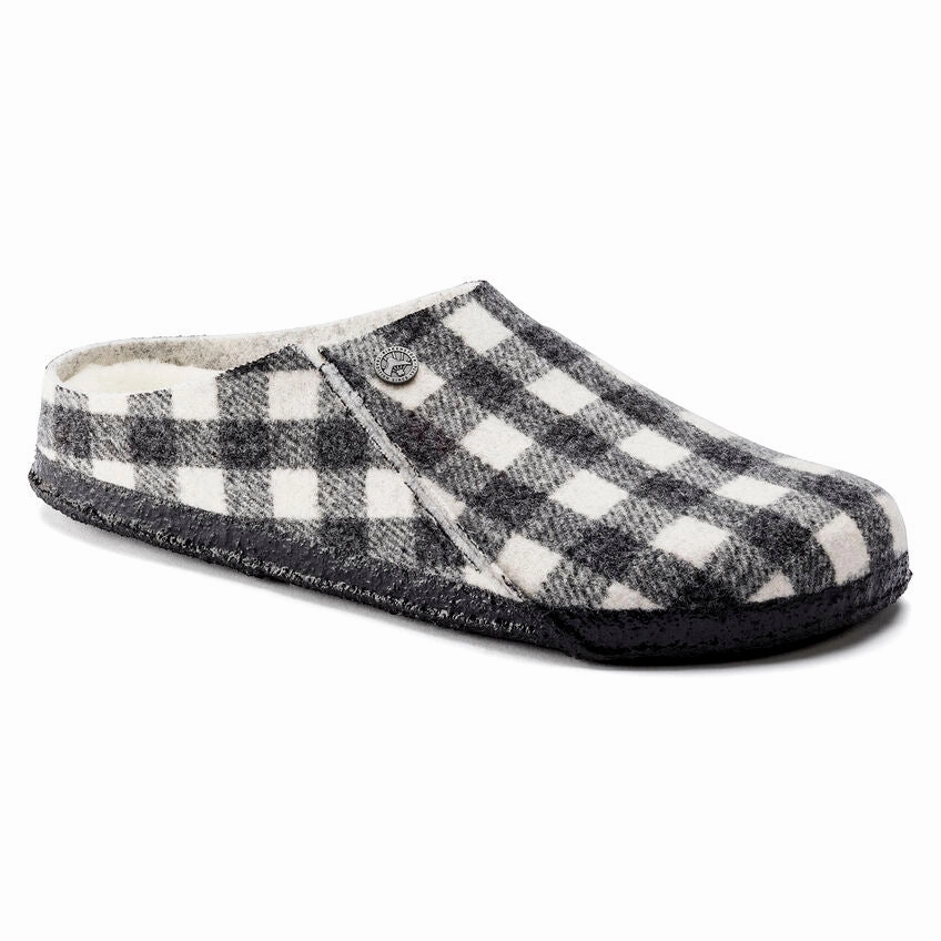 Effortless Walk Birkenstock Zermatt Shearling (Women's) - Plaid White