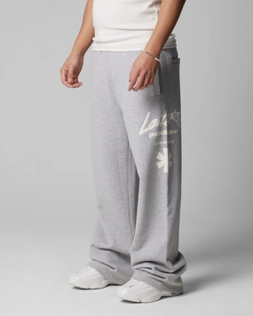 Loiter Protective Wide Leg Track Pants Grey Perfect Silhouette Flared bottom