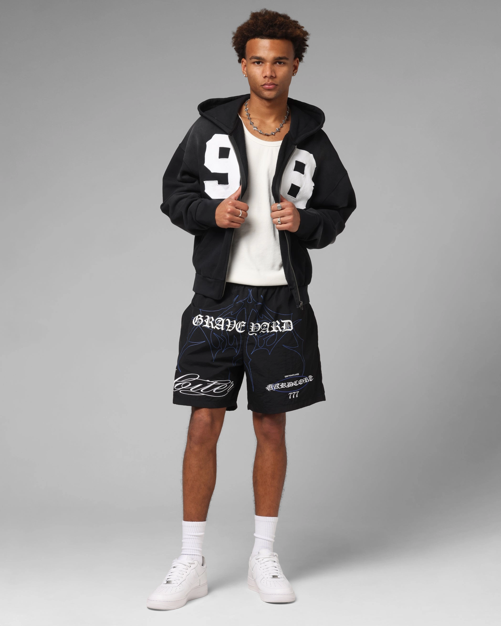 Loiter Hardcore Walk Shorts Black Perfect Movement LightweightComfort