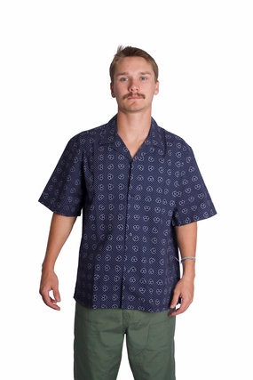 Furoshiki Shirt in Blue Festival Fashion