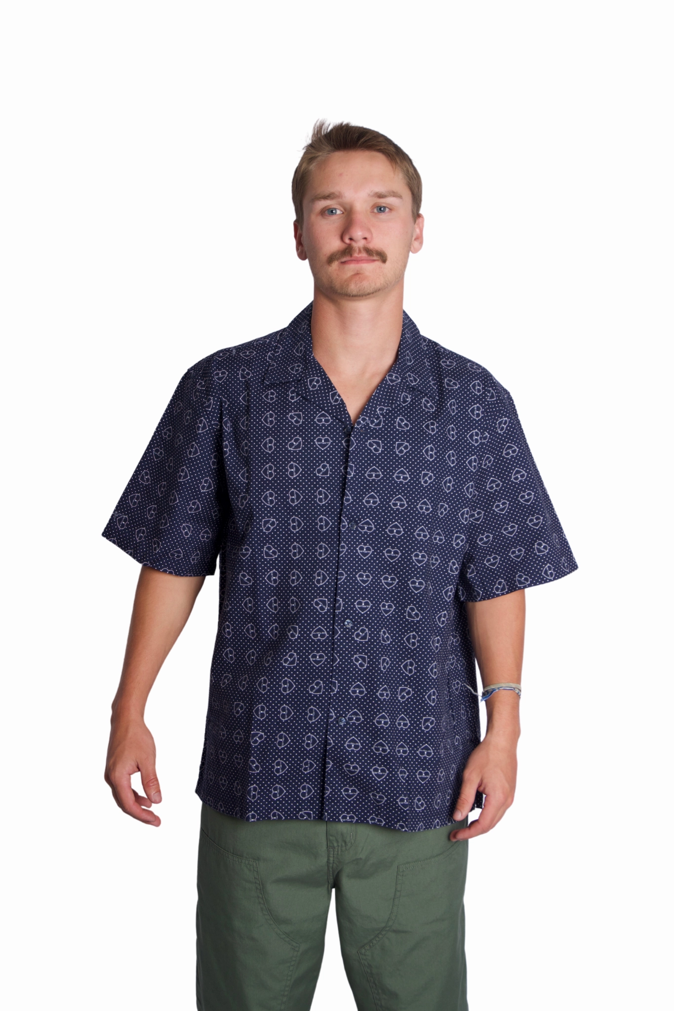 Hiking Gear Furoshiki Shirt in Blue