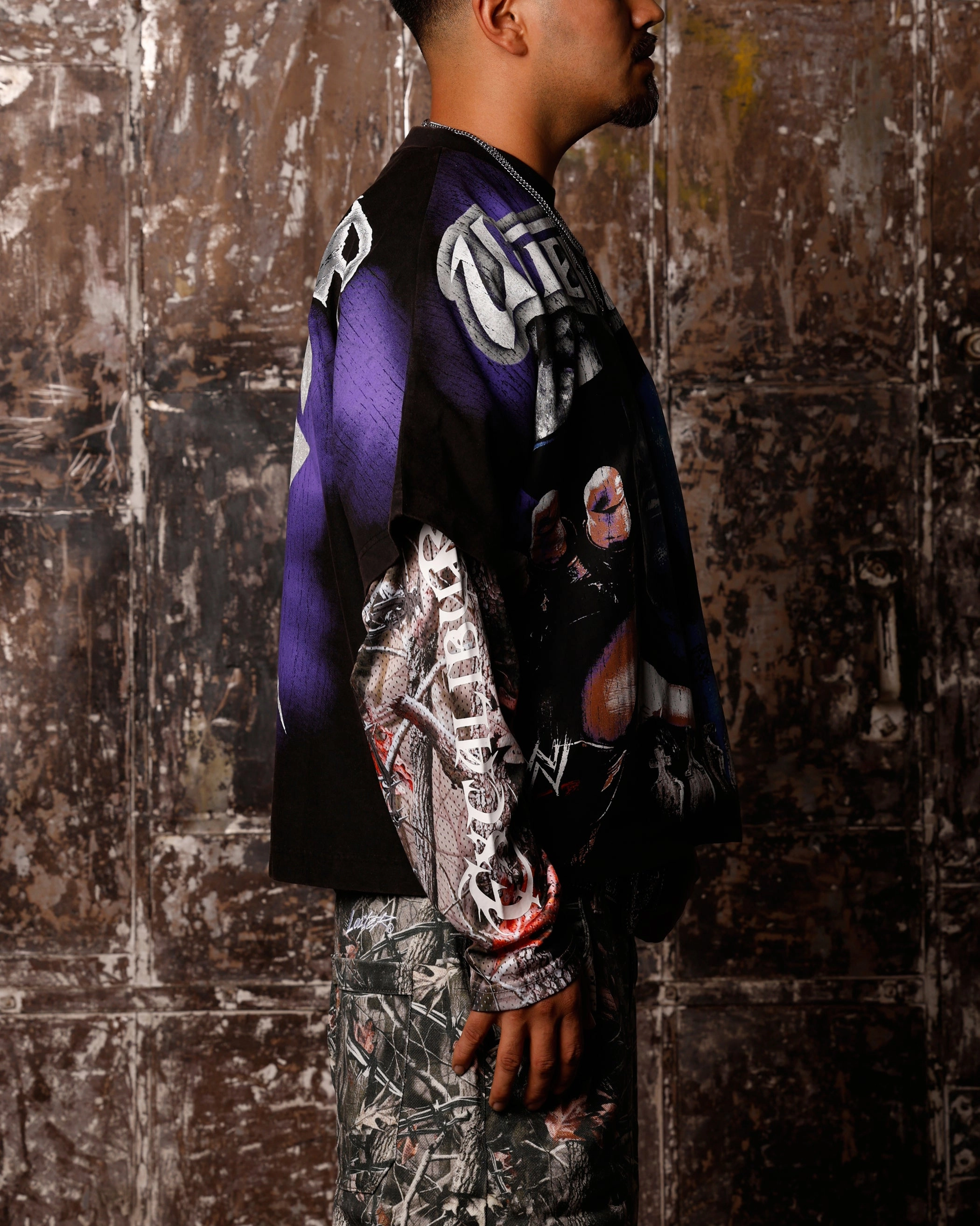 MicrofiberBlend Loiter X WWE Undertaker Vintage T-Shirt Vintage Black