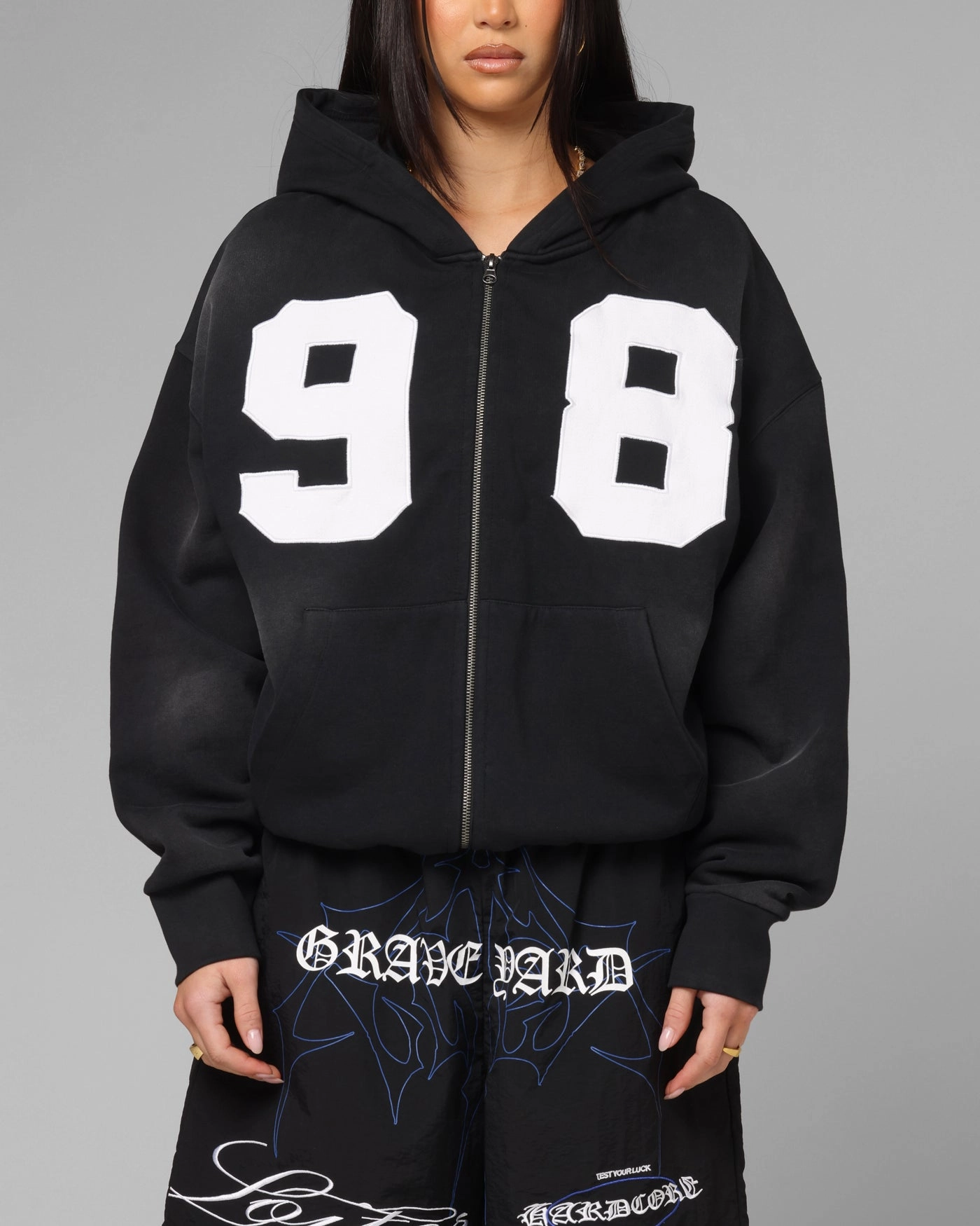 VersatileLayering Loiter Cosmos Hoodie Washed Black