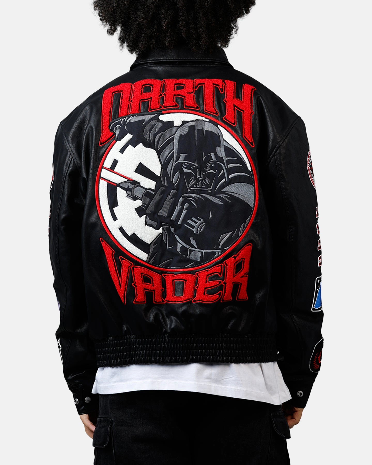 Jeff Hamilton X Star Wars Darth Vader Jacket Black NonChafing Seam Placement Breathable Lining