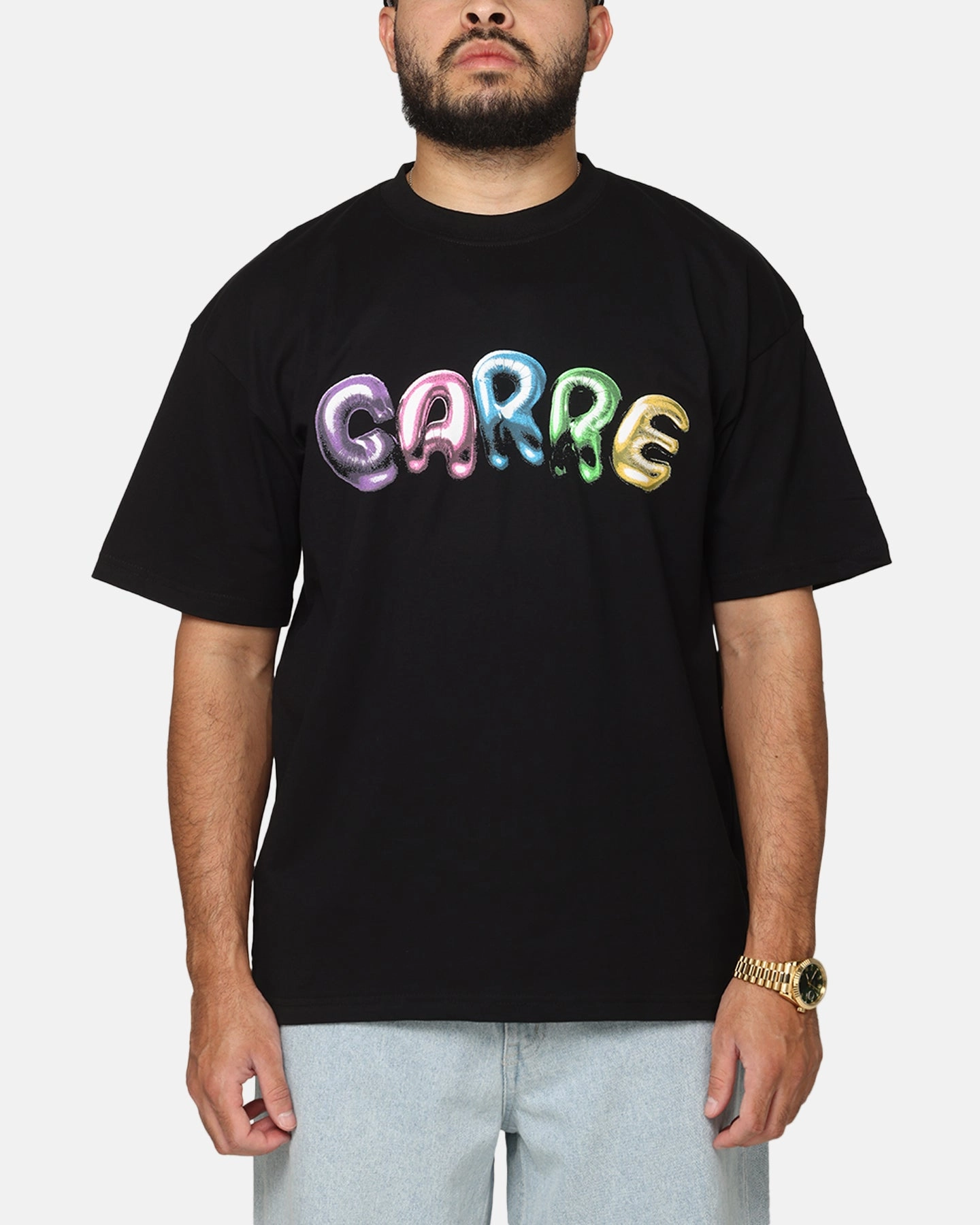 hypoallergenic material Carre Balloon T-Shirt Black