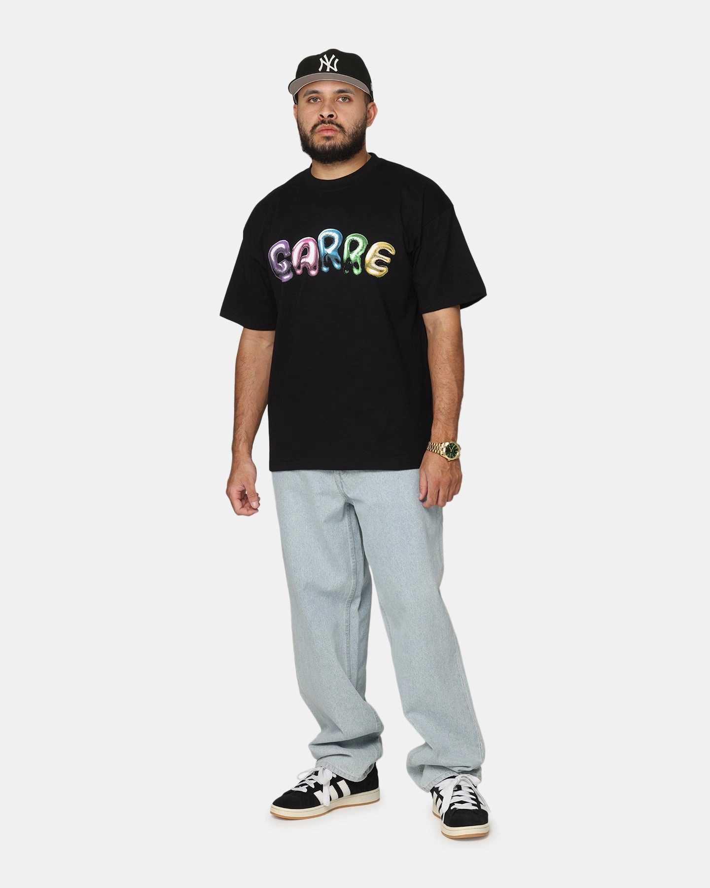 Carre Balloon T-Shirt Black NoiseReduciting Zipper