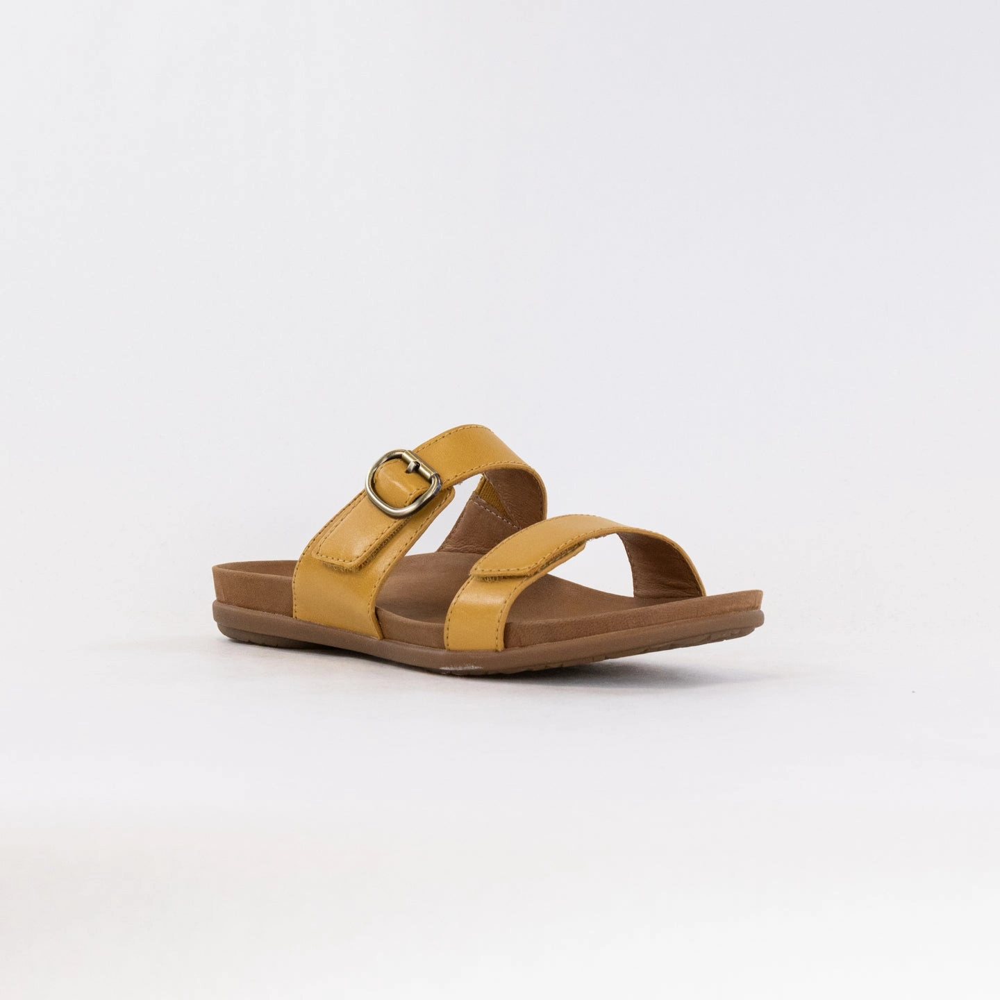 Dansko Justine (Women's) - Yellow Calf Leather Suede Durable Walking