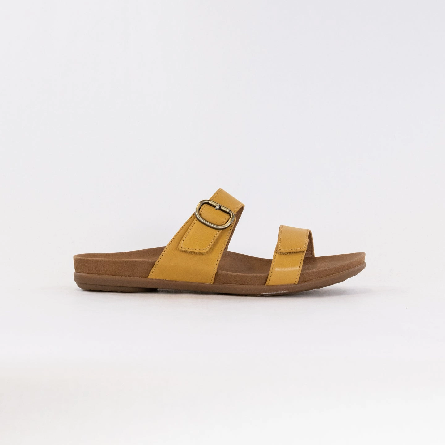 Anatomical Toe Ridge City Ready Dansko Justine (Women's) - Yellow Calf Leather