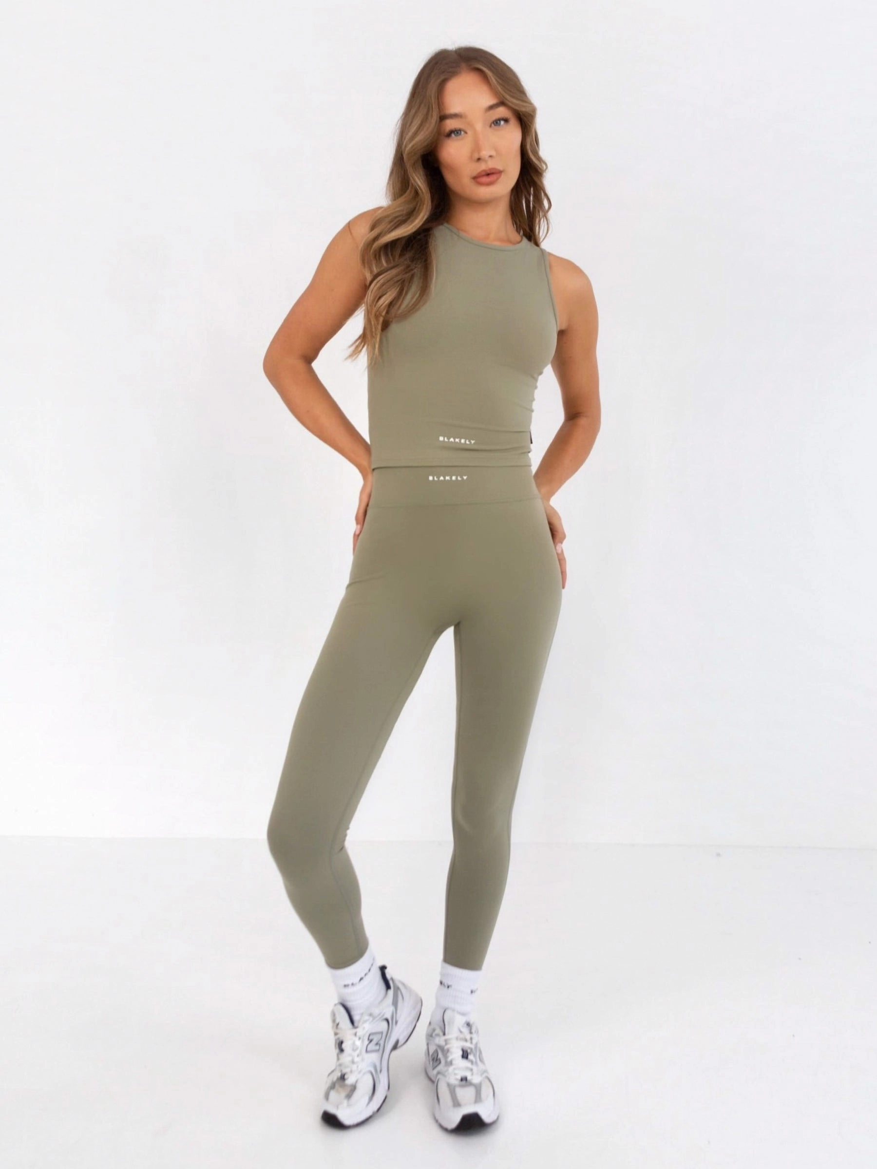 Thermal Warm Home Lounge Athletic Flexibility Ultimate Soft Lifestyle Leggings - Olive