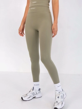 simple design Minimal Fit Ultimate Soft Lifestyle Leggings - Olive