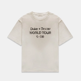 DWT 10 Vintage White   Black T-Shirt Fashion Layering