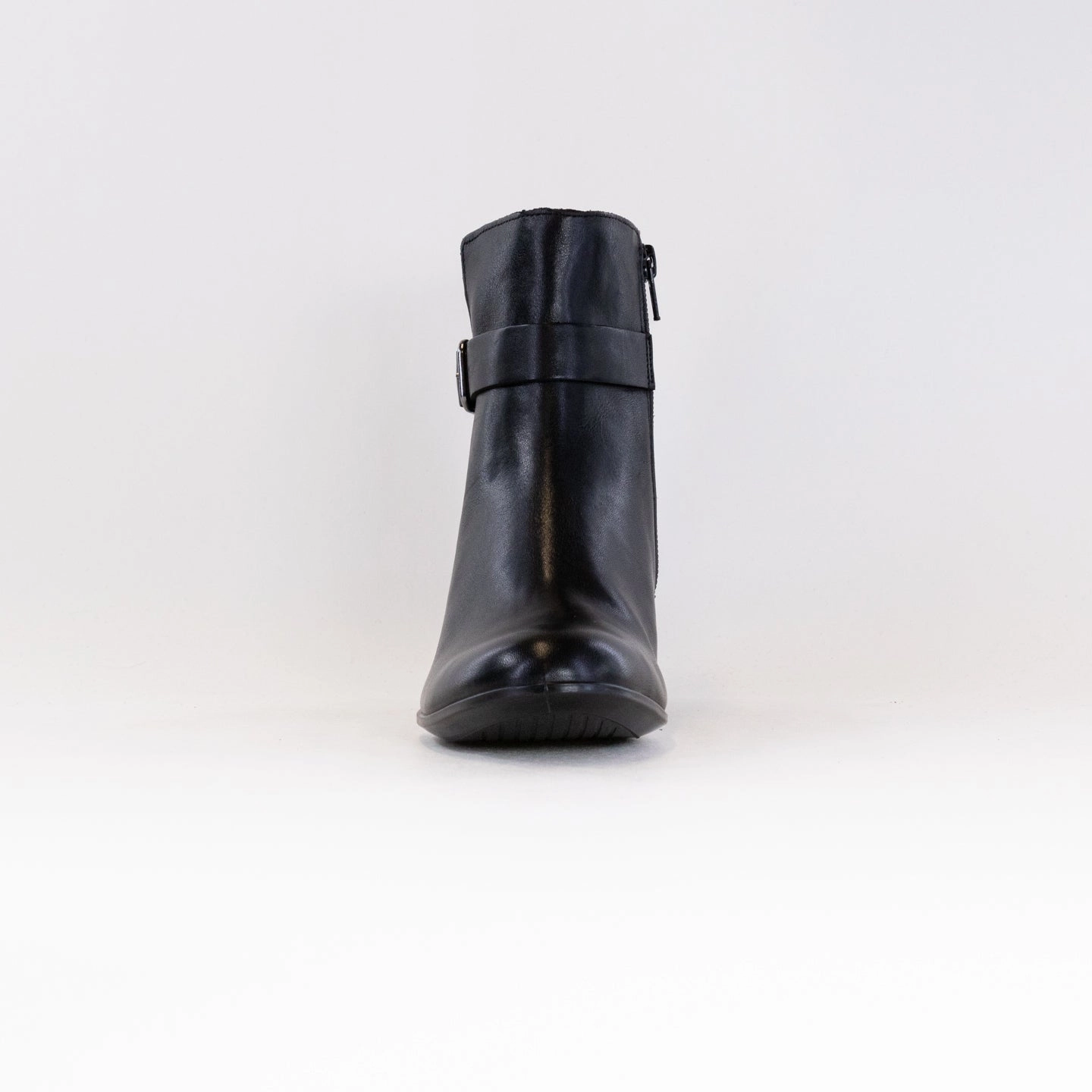 Comfortable Arch Support Ecco Dress Classic 35MM Buckle Ankle Boot (Women's) - Black