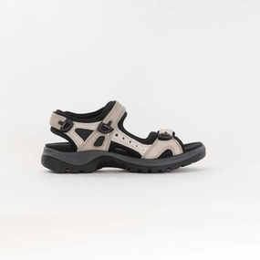 Stylish Beach Footwear All Purpose ECCO Yucatan (Women's) - Atmosphere/Ice White