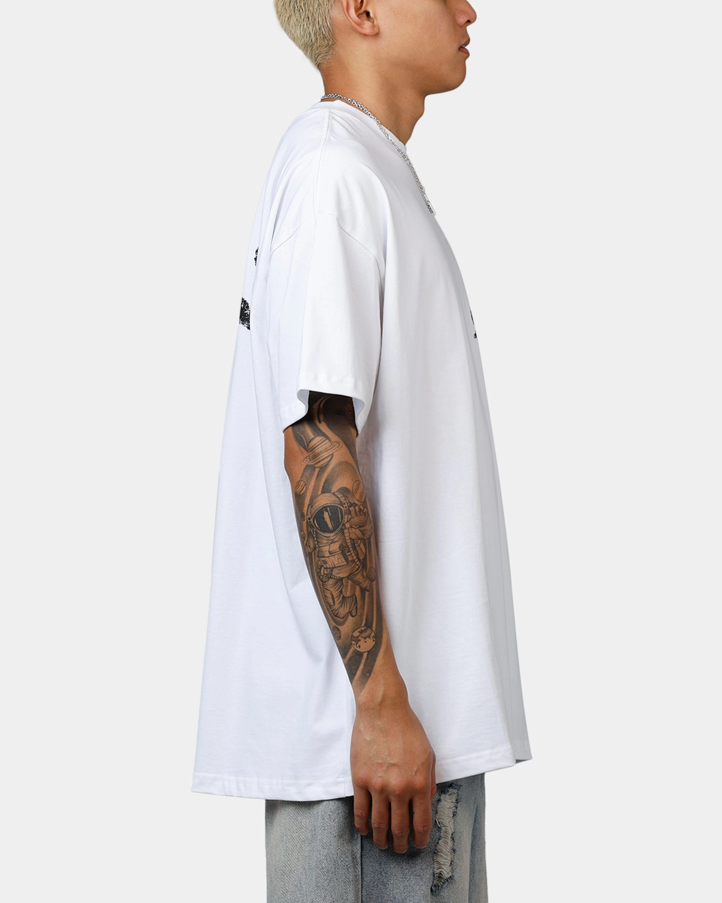Dreamville Stars T-Shirt White NonIrritatingStitching MultipanelLayout