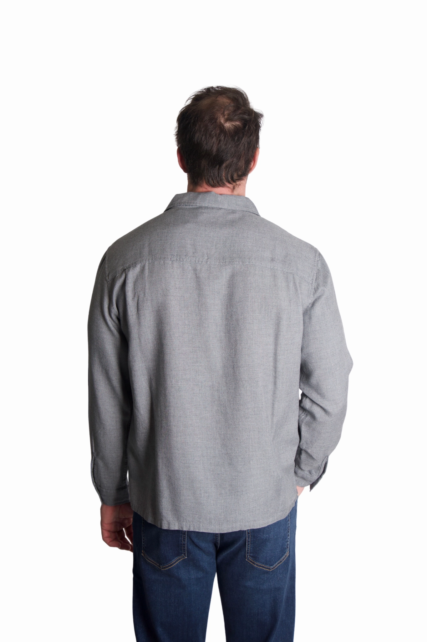 Mature appeal Morning Comfort Murray Shirt in Charcoal