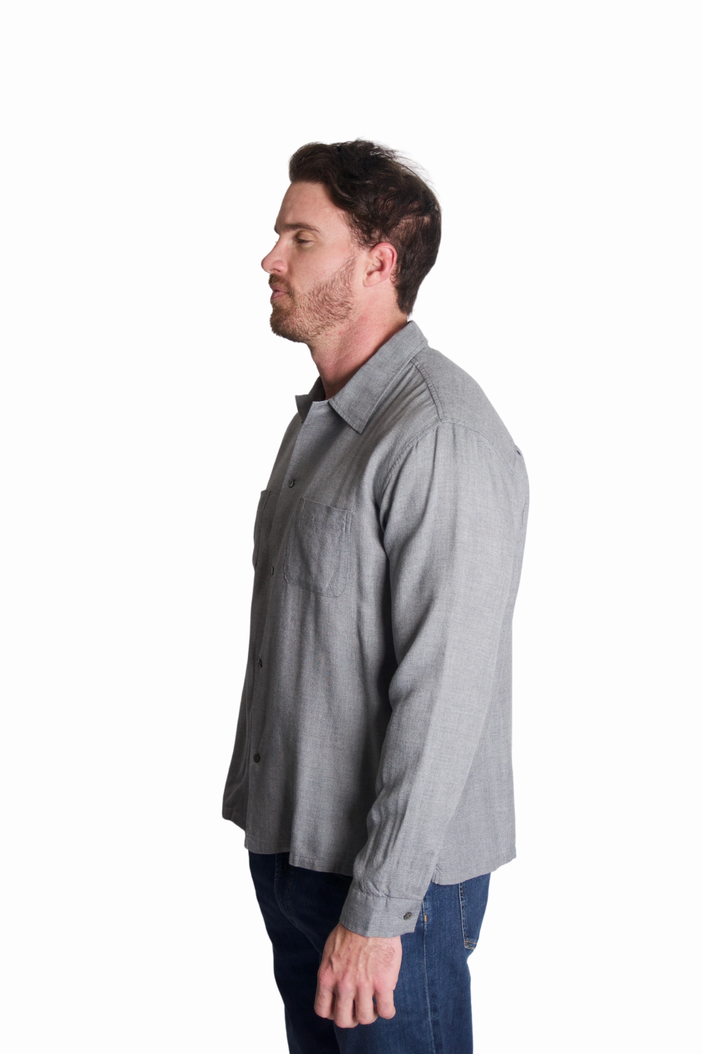 Short Sleeve Trendy designs Murray Shirt in Charcoal