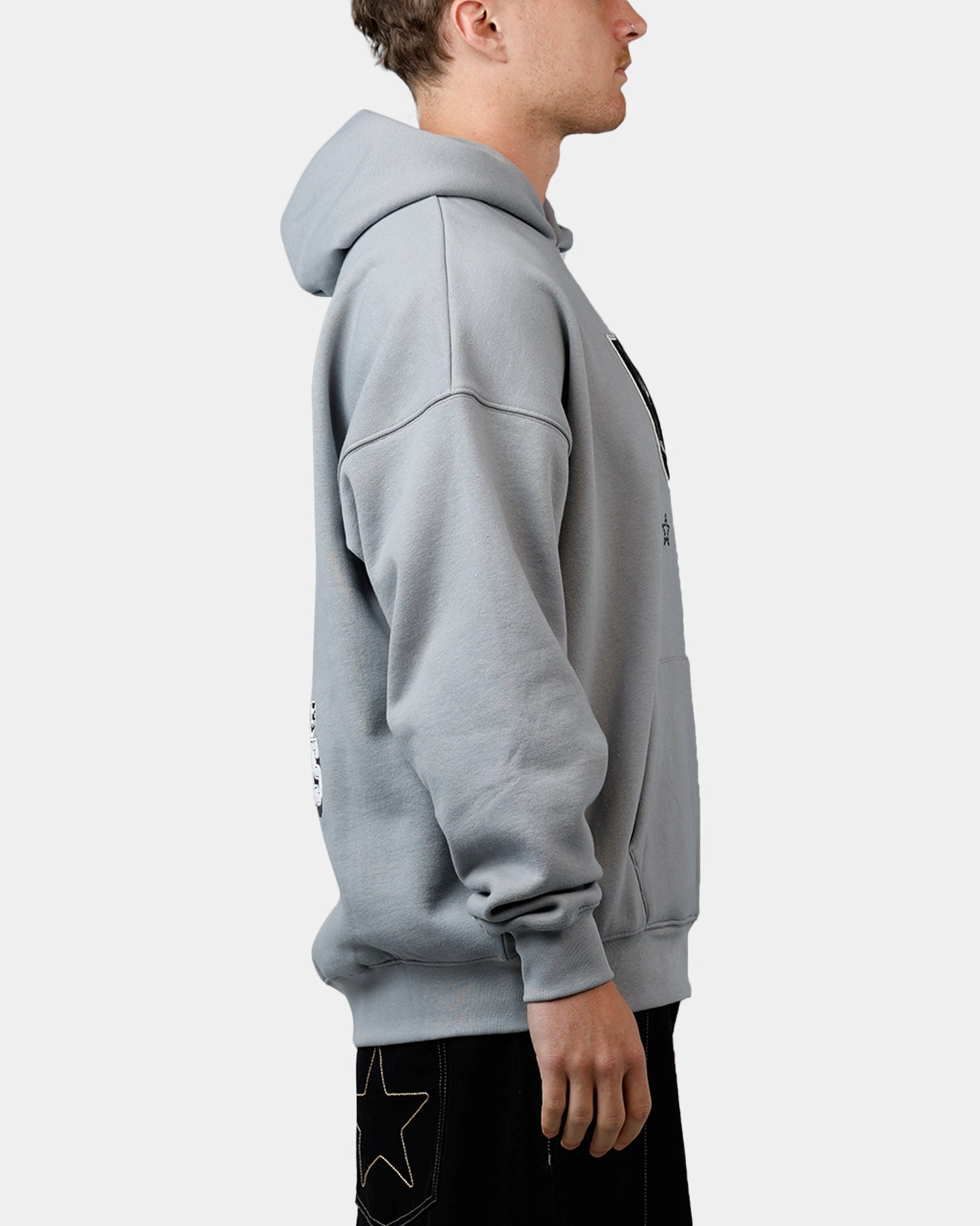AbrasionResistant Surface AntiStaticLining Pro Standard Las Vegas Raiders Kickoff Hoodie Grey